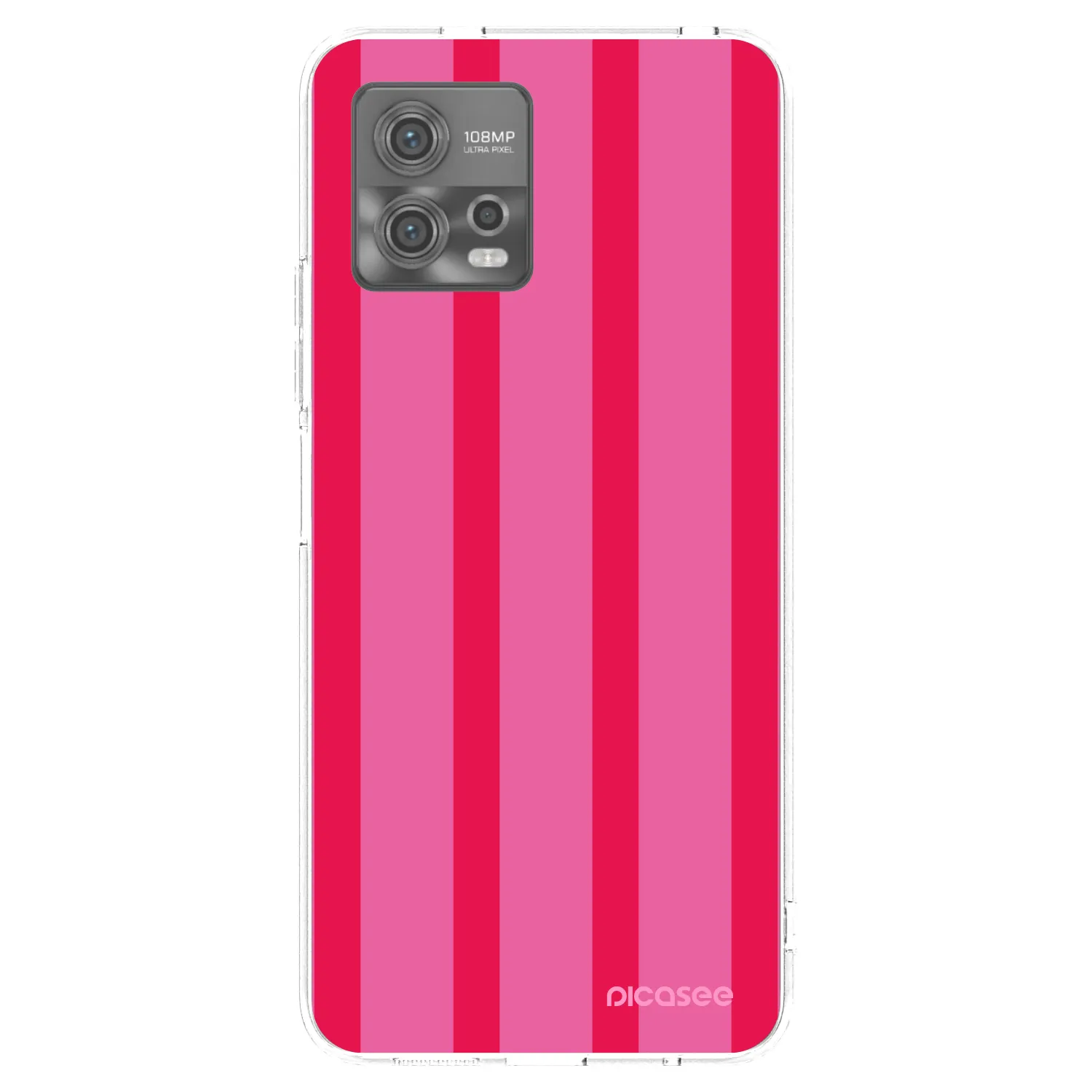 Picasee silikonski prozorni ovitek za Motorola Moto G72 - Hot tropic