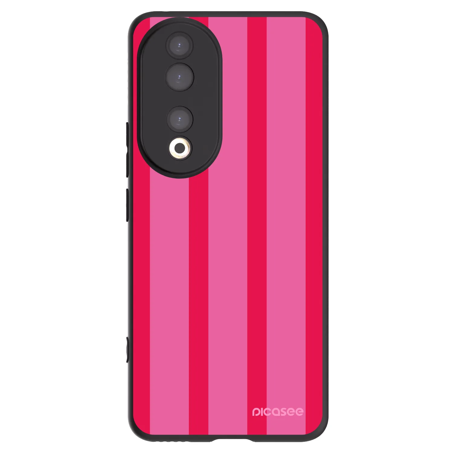 Picasee silikonski črni ovitek za Honor 90 5G - Hot tropic