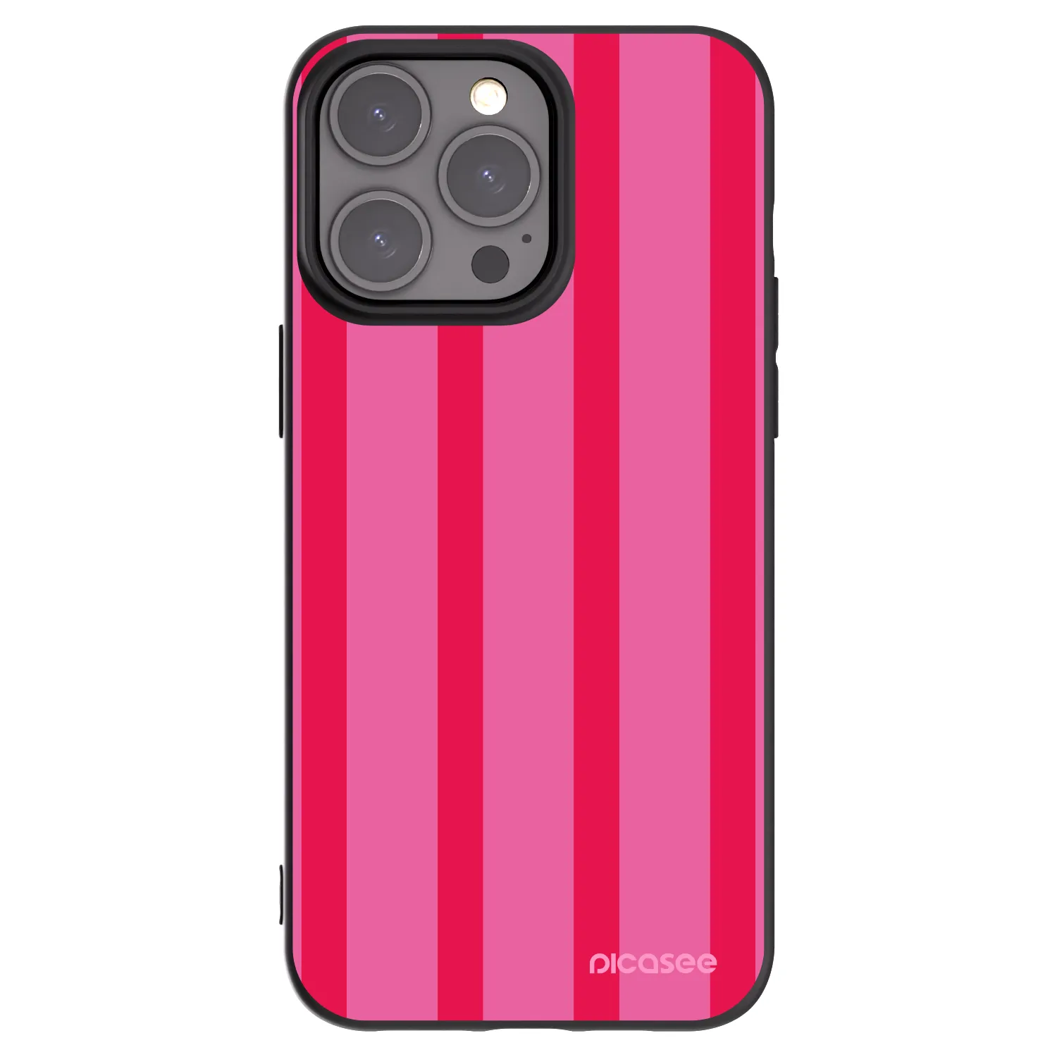 Picasee silikonski črni ovitek za Apple iPhone 15 Pro Max - Hot tropic