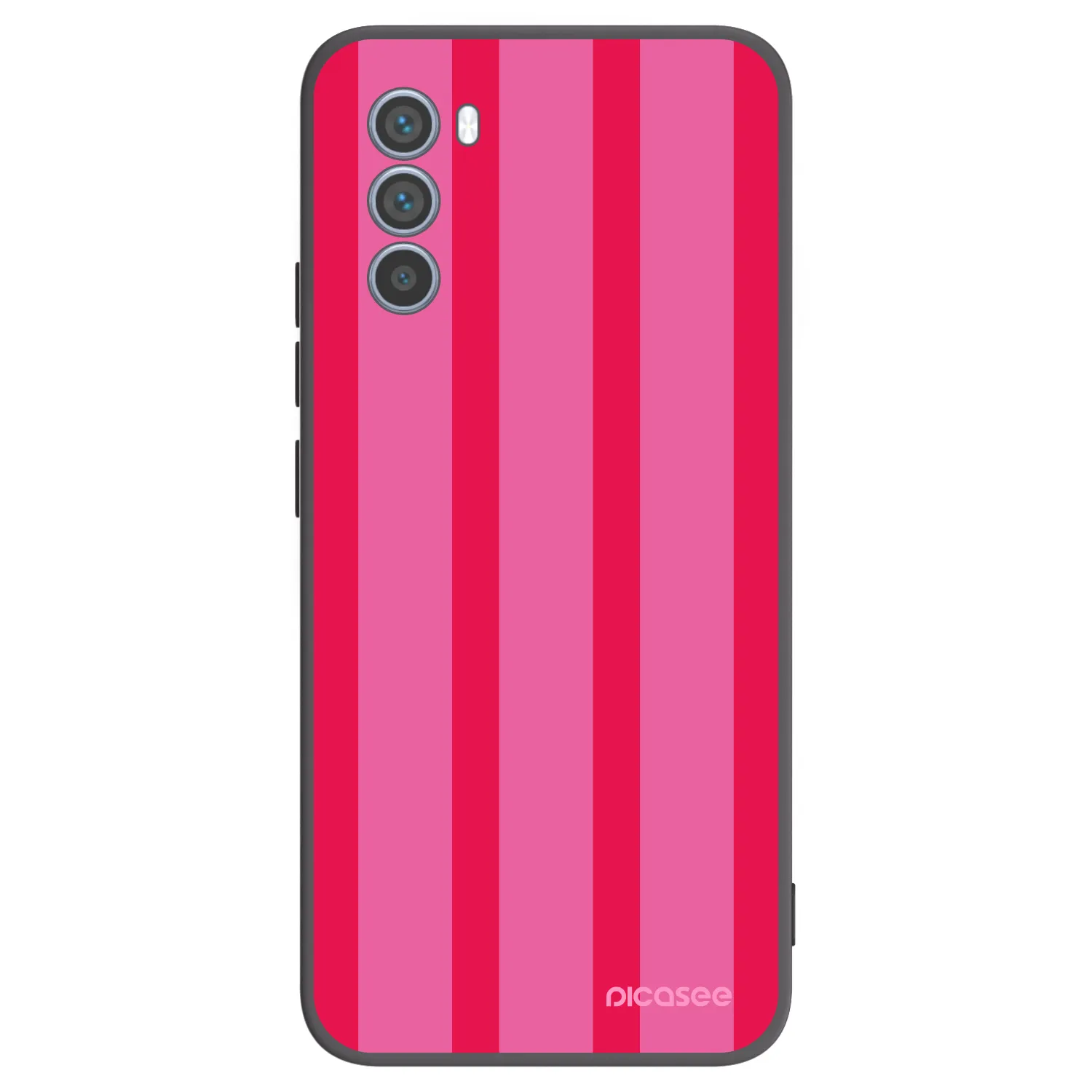 Picasee silikonski črni ovitek za Motorola Moto G62 - Hot tropic