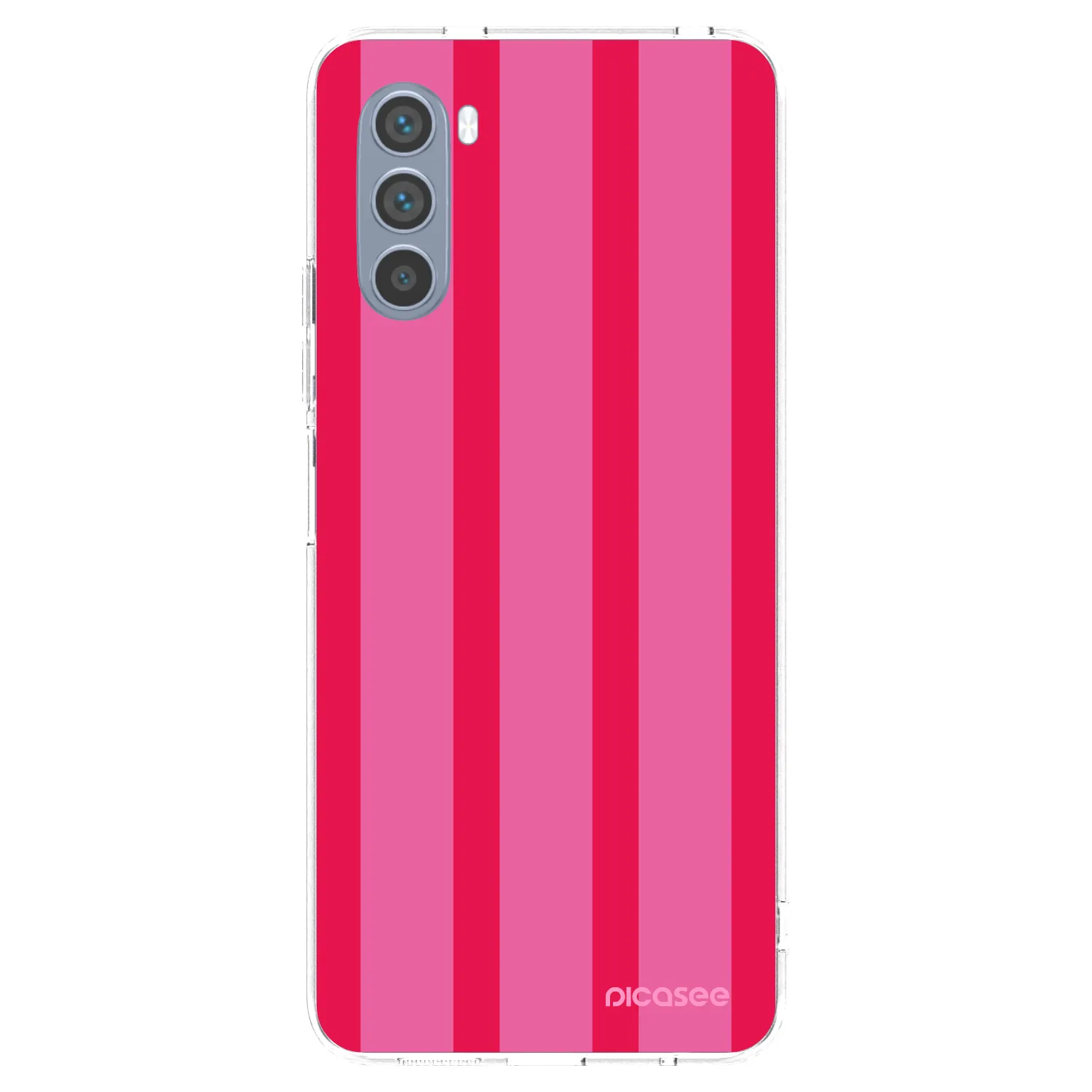 Picasee silikonski prozorni ovitek za Motorola Moto G62 - Hot tropic