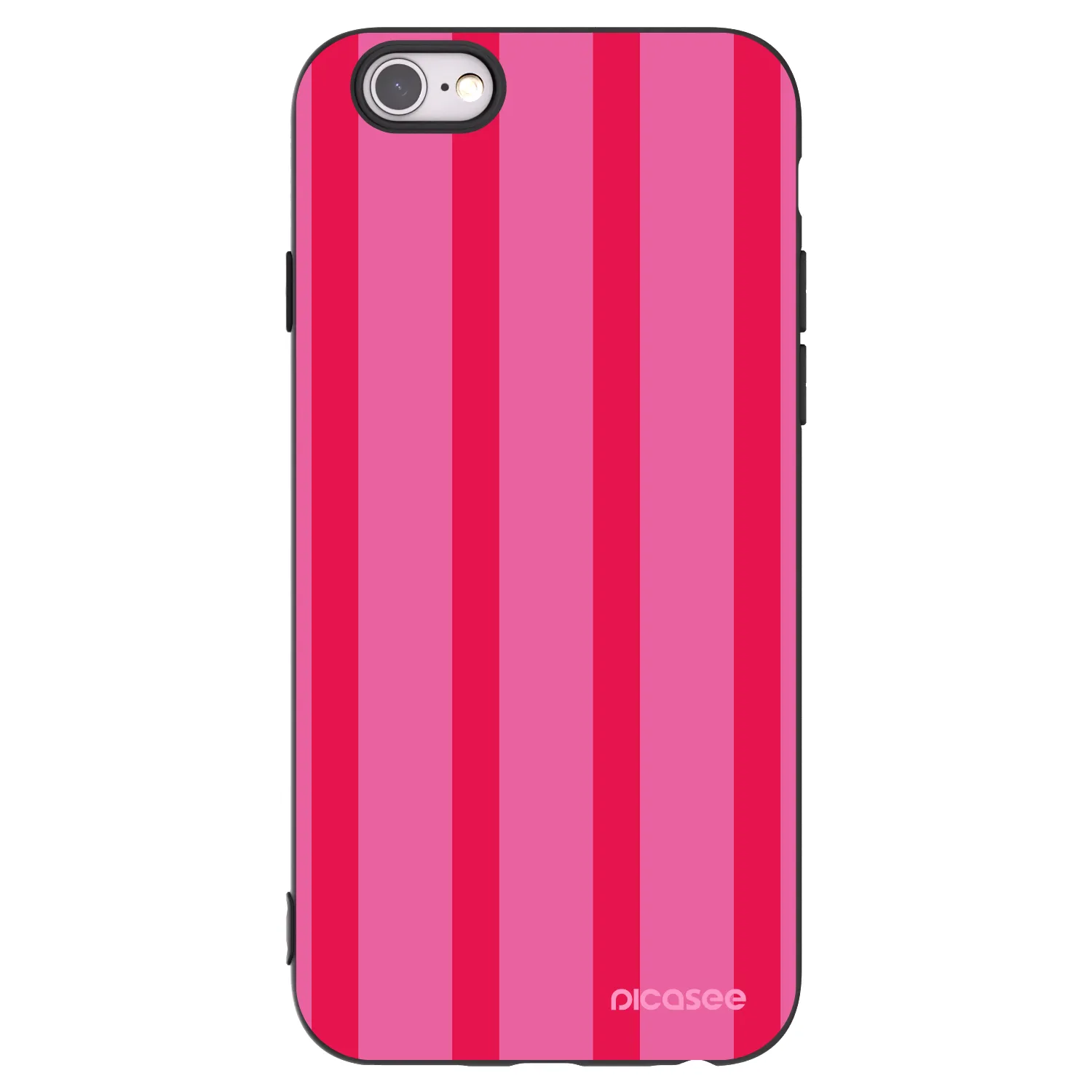 Picasee silikonski črni ovitek za Apple iPhone 6/6S - Hot tropic