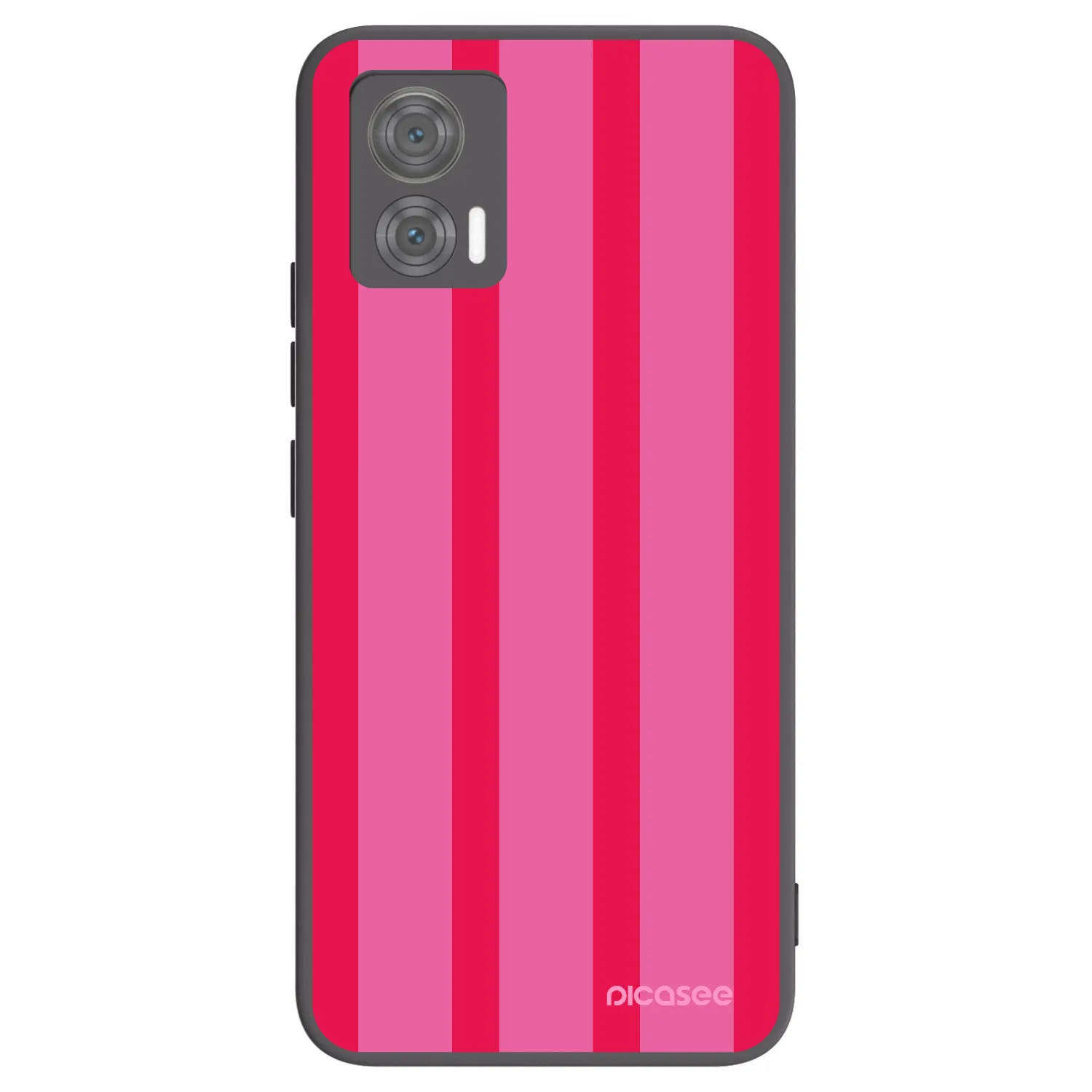 Picasee silikonski črni ovitek za Motorola Edge 30 Neo - Hot tropic