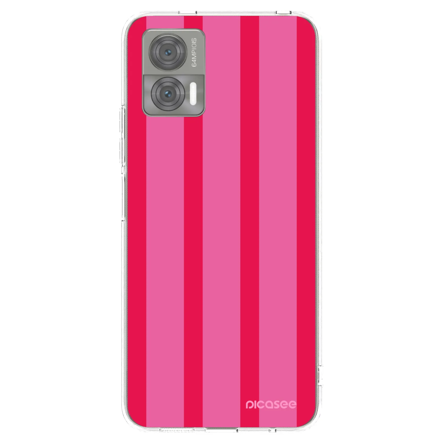 Picasee silikonski prozorni ovitek za Motorola Edge 30 Neo - Hot tropic