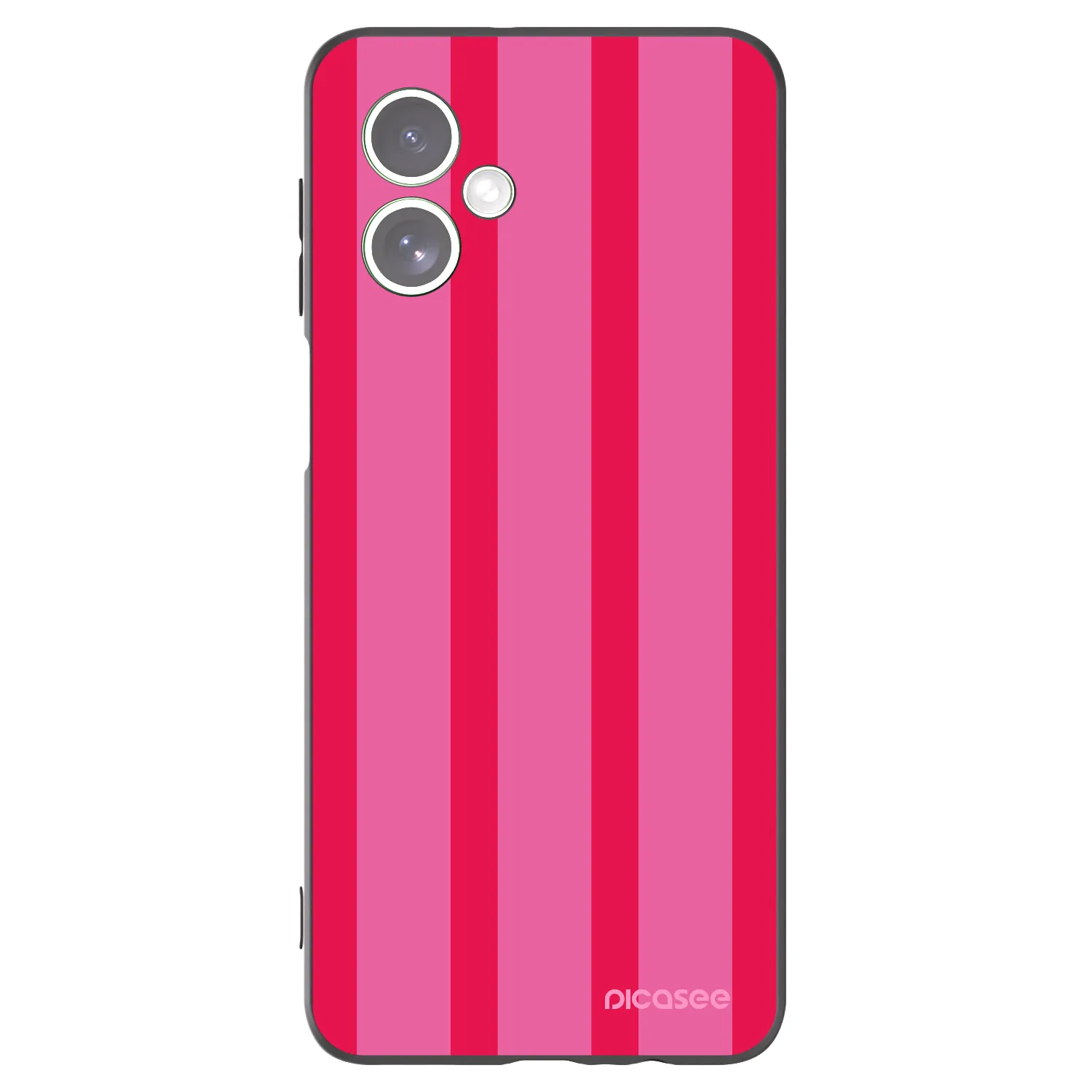 Picasee silikonski črni ovitek za Motorola Moto G54 5G - Hot tropic