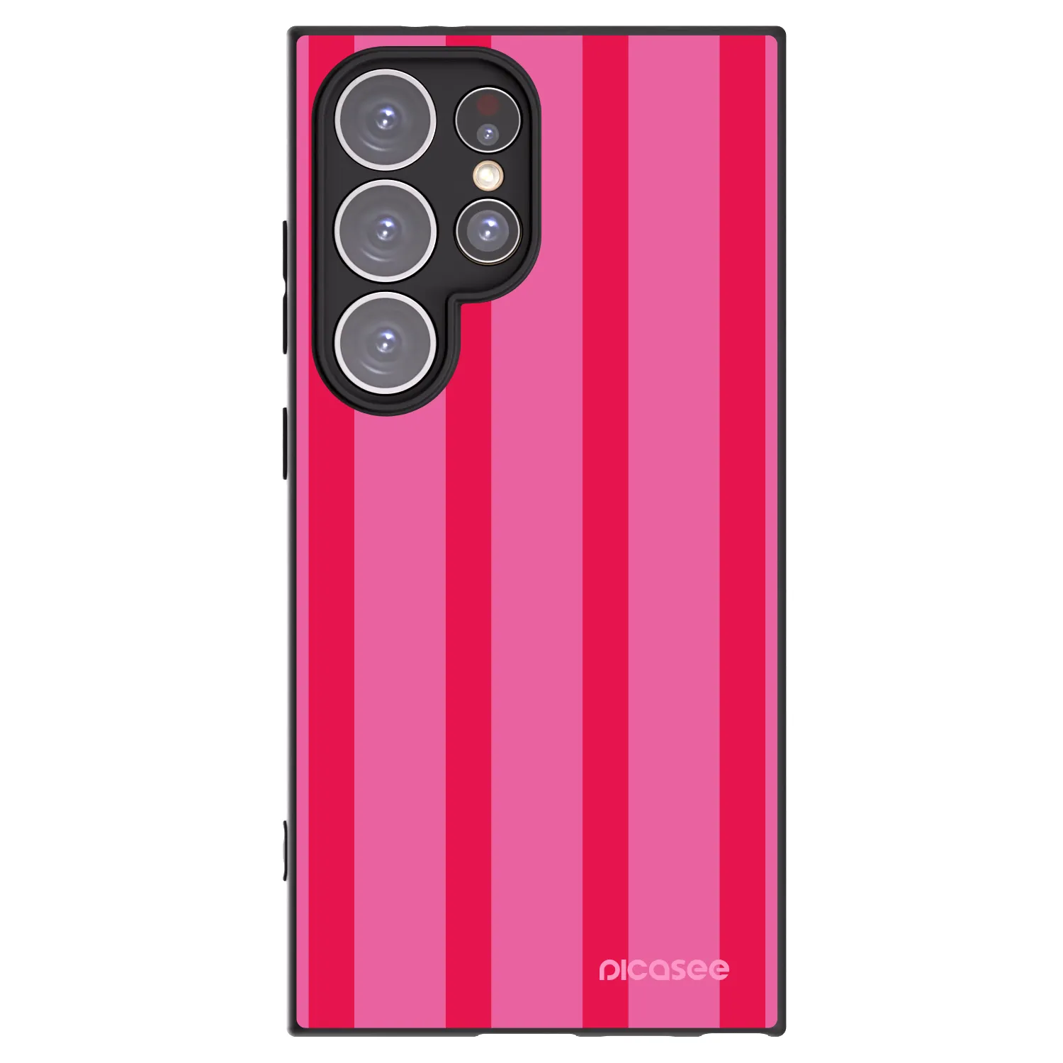 Picasee silikonski črni ovitek za Samsung Galaxy S24 Ultra S928B 5G - Hot tropic