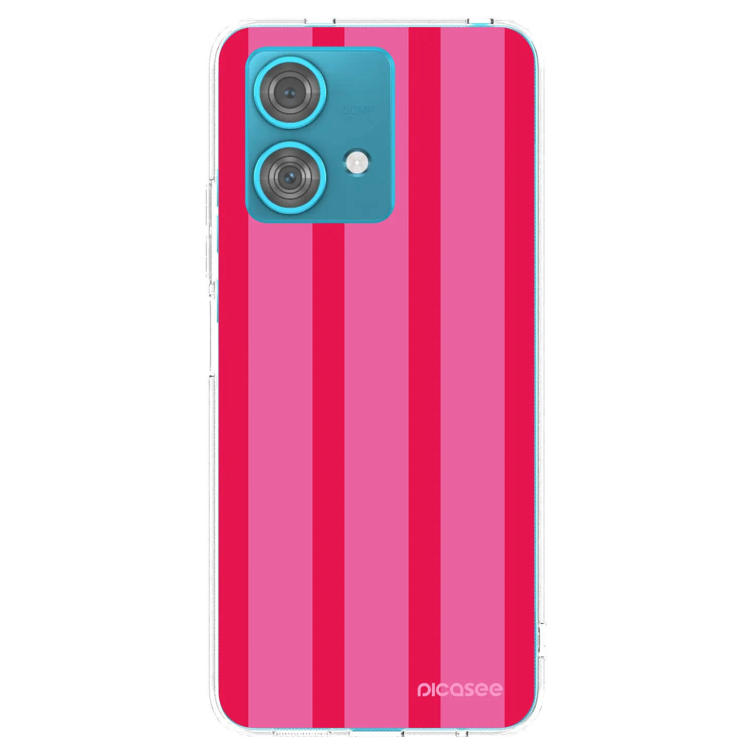Picasee silikonski prozorni ovitek za Motorola Edge 40 Neo - Hot tropic