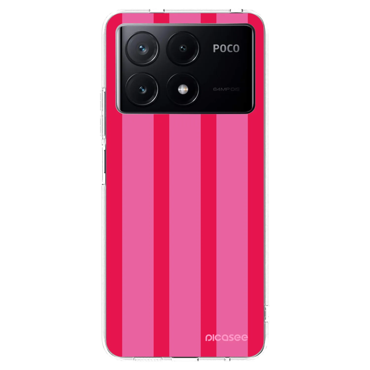Picasee silikonski prozorni ovitek za Xiaomi Poco X6 Pro - Hot tropic