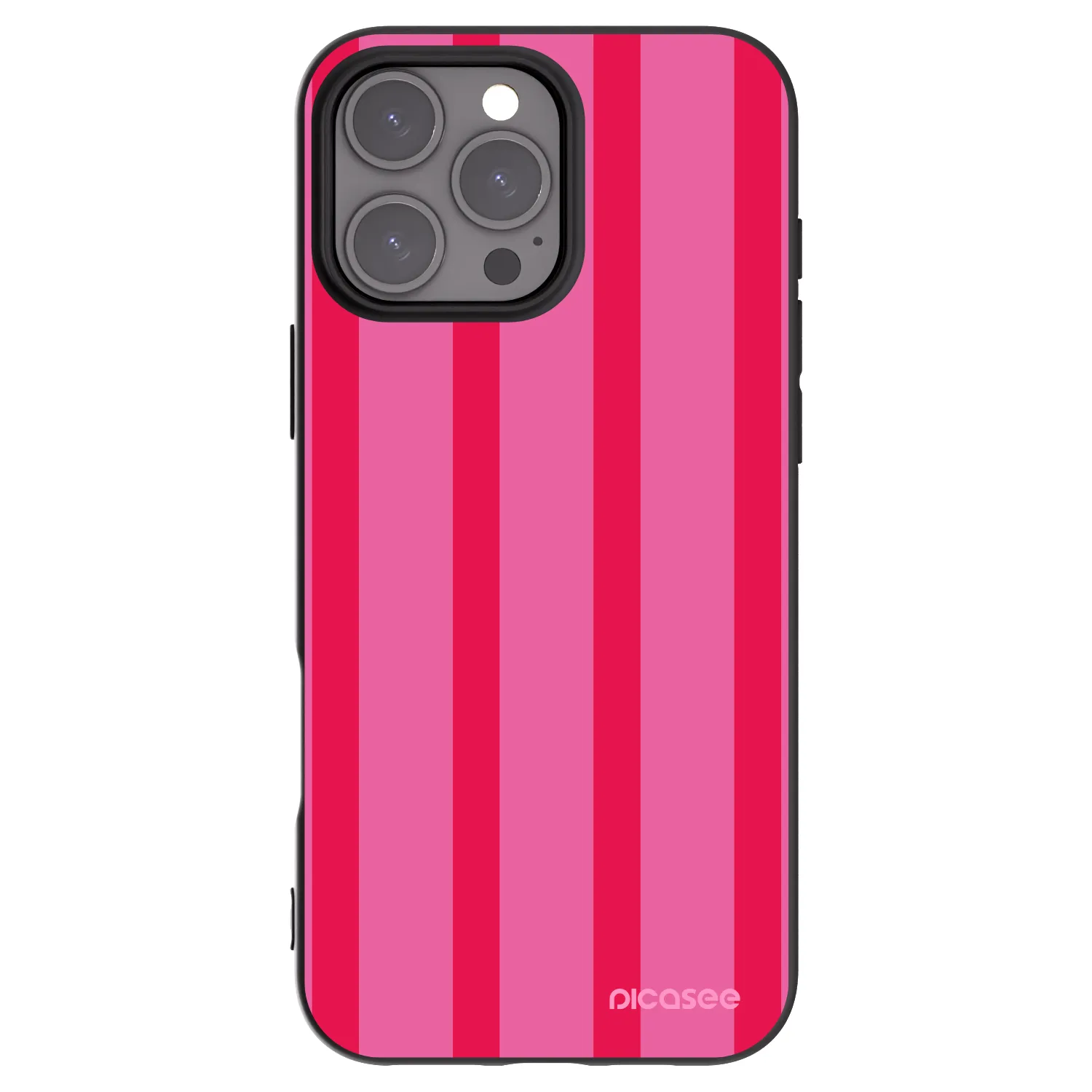 Picasee silikonski črni ovitek za Apple iPhone 16 Pro Max - Hot tropic