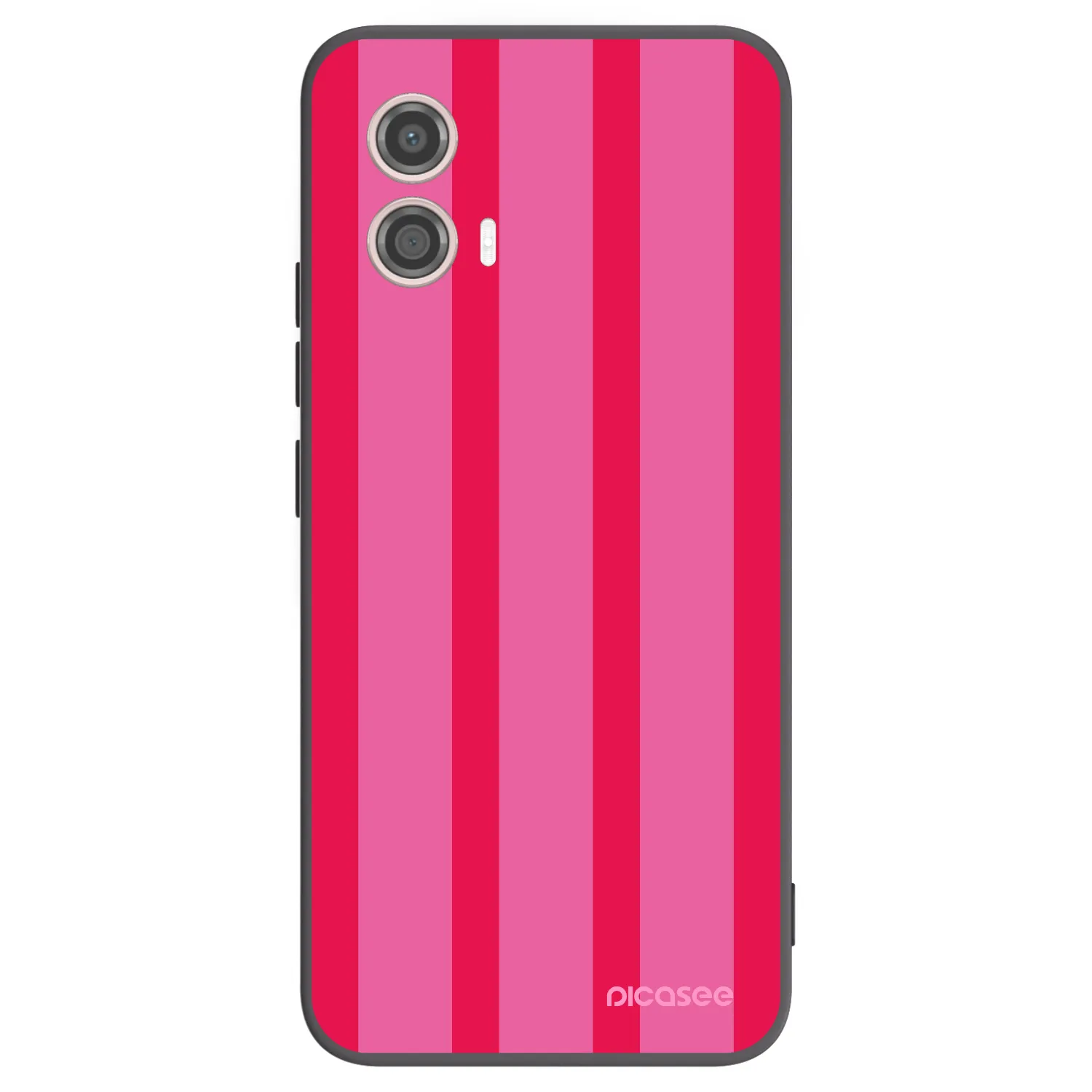 Picasee silikonski črni ovitek za Motorola Moto G53 5G - Hot tropic