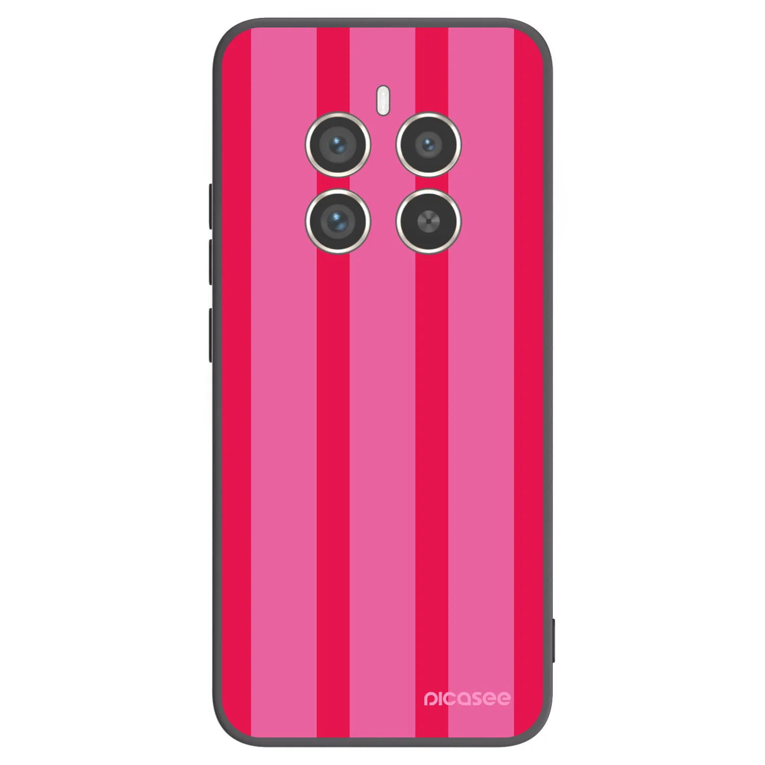Picasee silikonski črni ovitek za Realme 12 Pro 5G - Hot tropic
