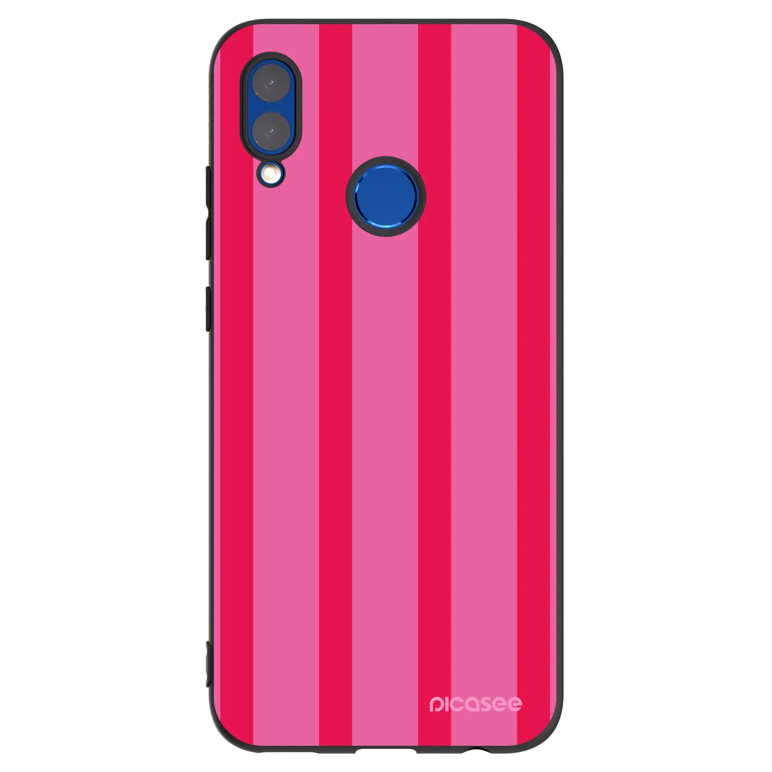 Picasee silikonski črni ovitek za Huawei P Smart 2019 - Hot tropic