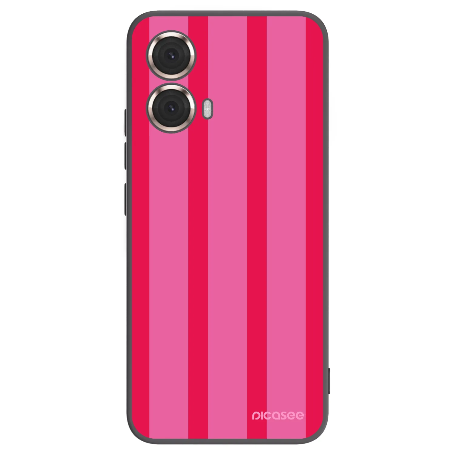 Picasee silikonski črni ovitek za Motorola Moto G85 - Hot tropic
