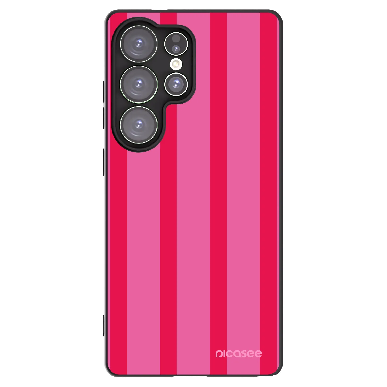 Picasee silikonski črni ovitek za Samsung Galaxy S25 Ultra 5G - Hot tropic