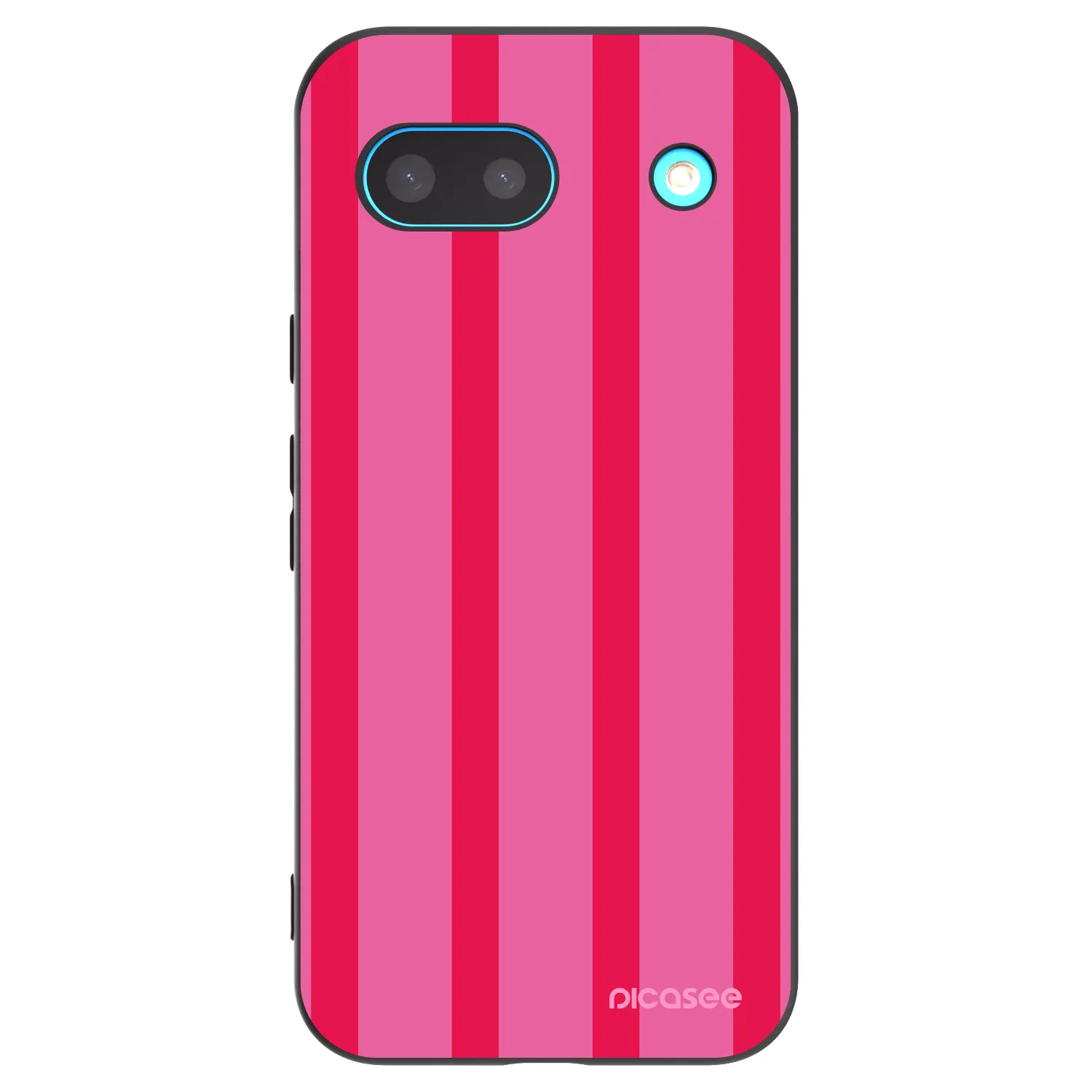 Picasee silikonski črni ovitek za Google Pixel 8a - Hot tropic