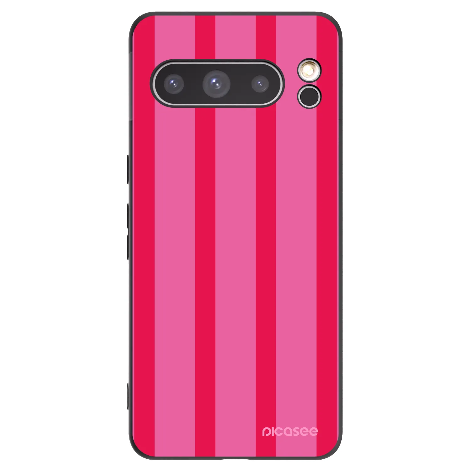 Picasee silikonski črni ovitek za Google Pixel 8 Pro - Hot tropic