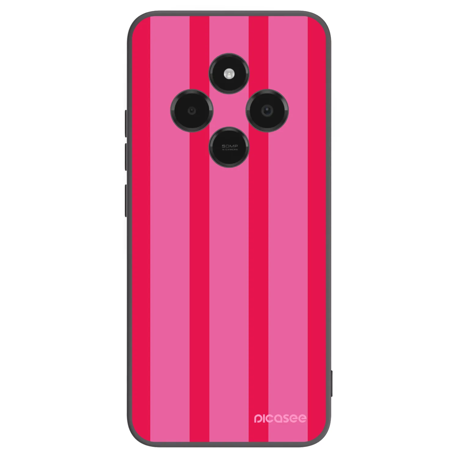 Picasee silikonski črni ovitek za Xiaomi Poco C75 - Hot tropic