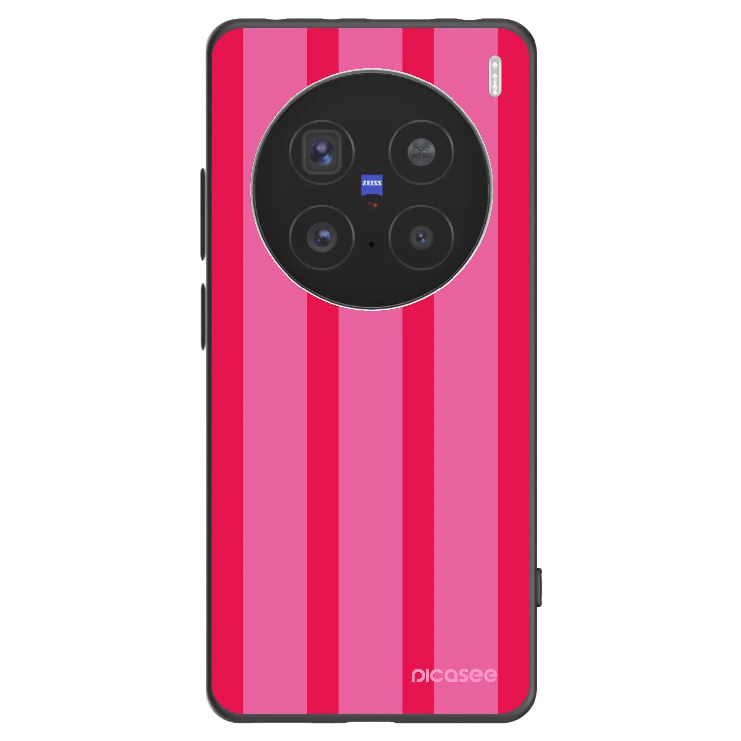Picasee silikonski črni ovitek za Vivo X200 Pro - Hot tropic