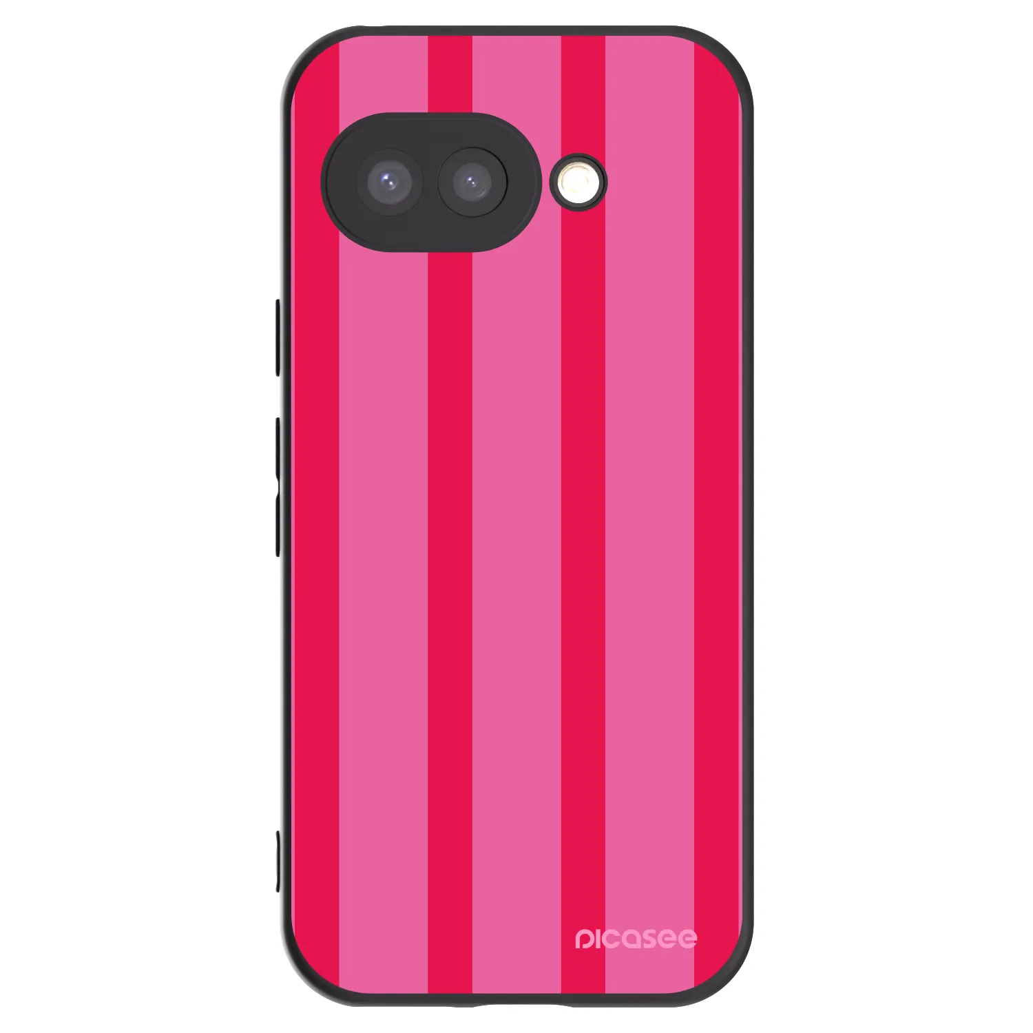 Picasee silikonski črni ovitek za Google Pixel 9a - Hot tropic