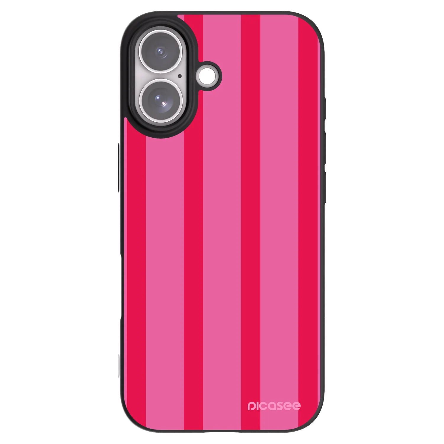 Picasee silikonski črni ovitek za Apple iPhone 17 - Hot tropic