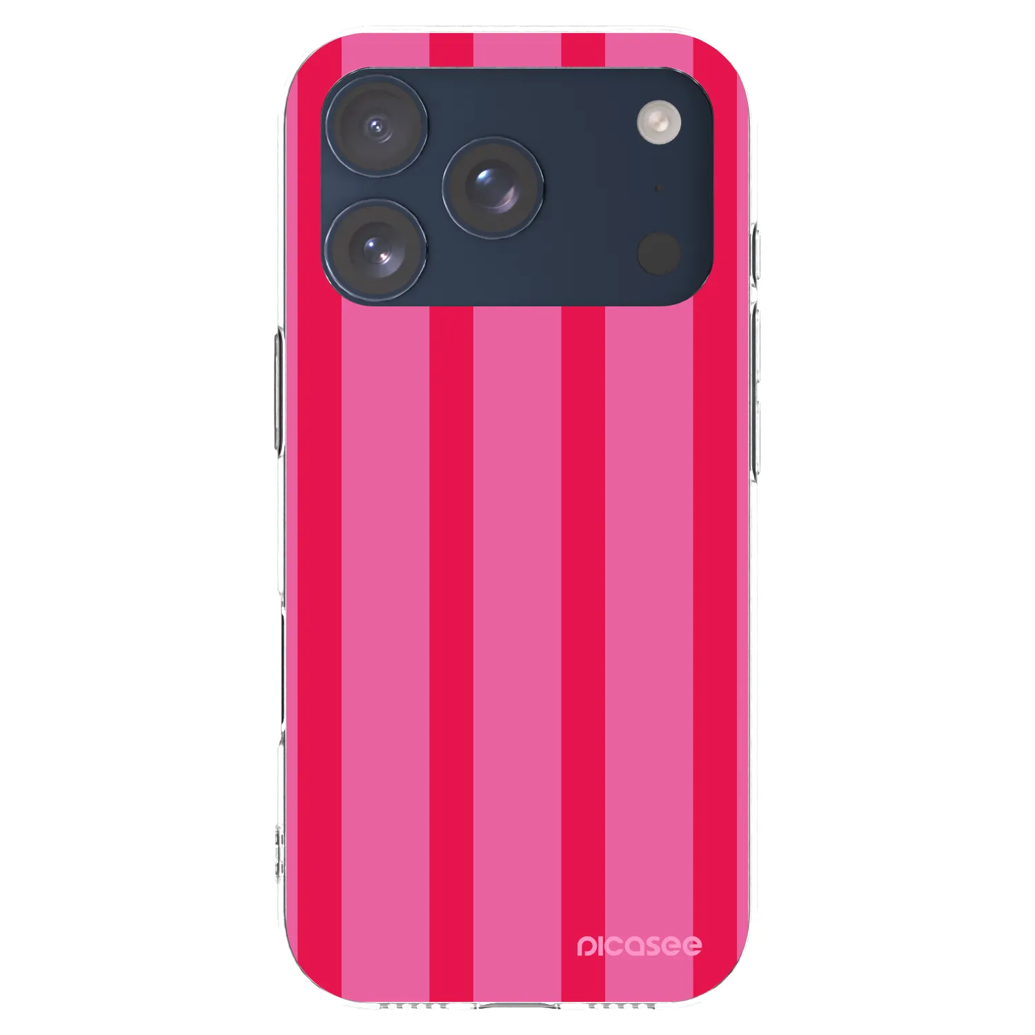 Picasee silikonski prozorni ovitek za Apple iPhone 17 Pro - Hot tropic
