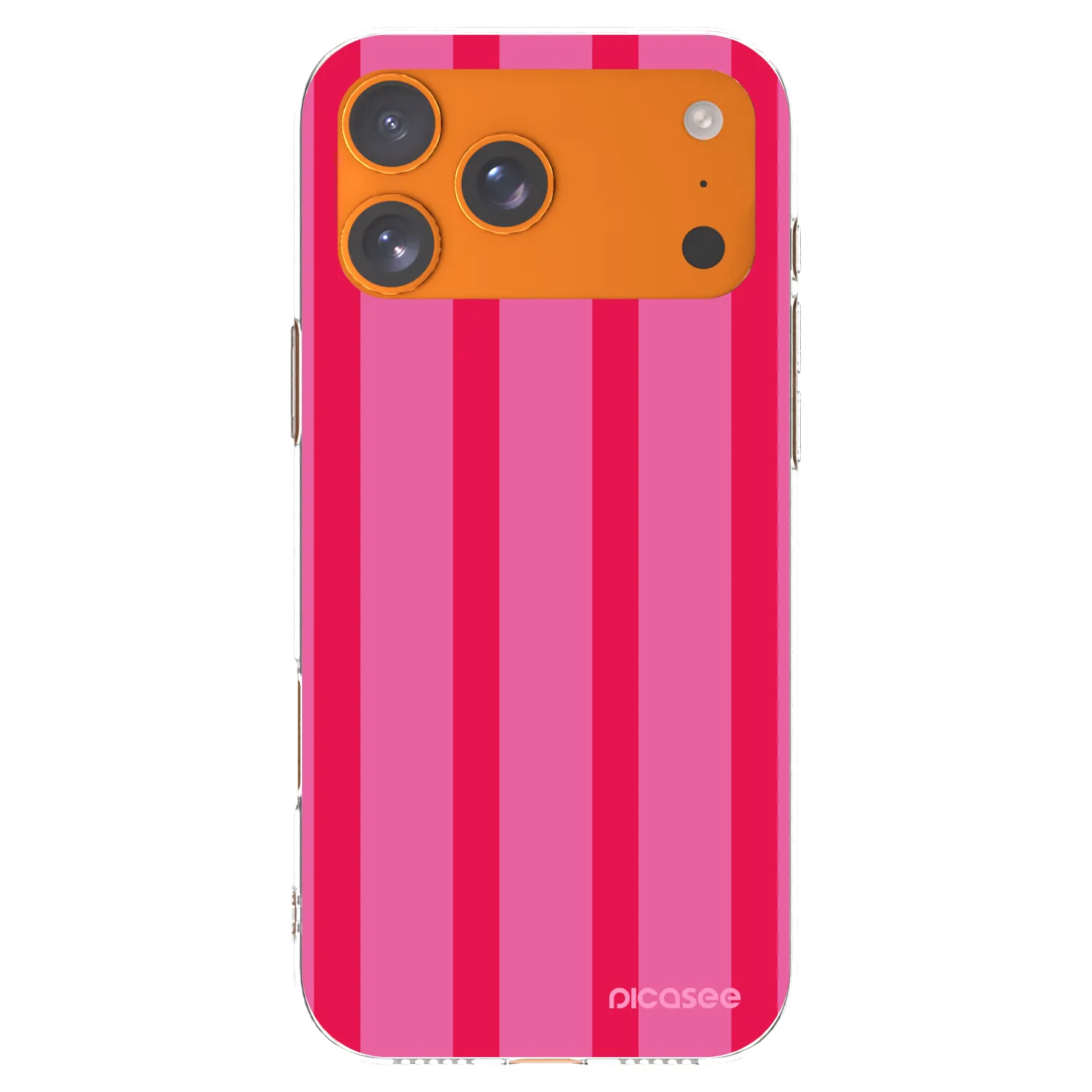 Picasee silikonski prozorni ovitek za Apple iPhone 17 Pro Max - Hot tropic