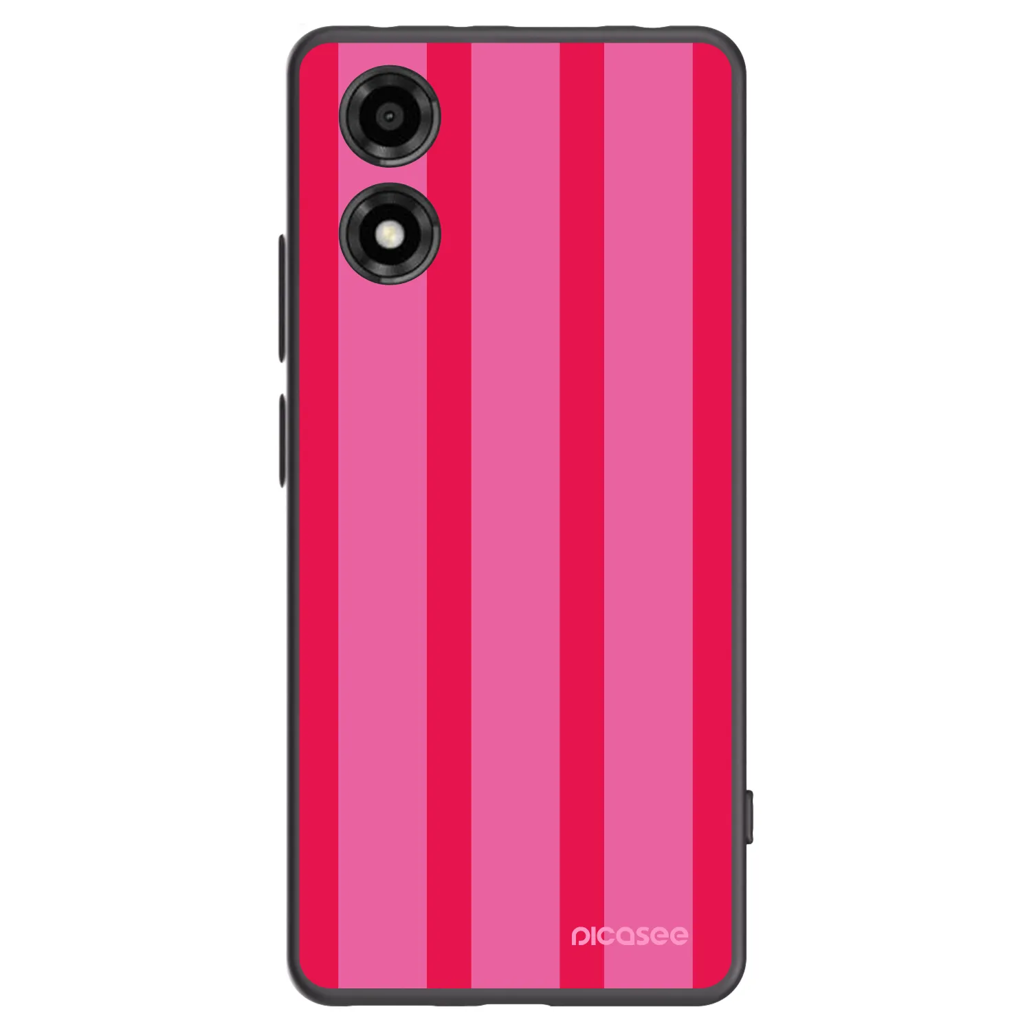 Picasee silikonski črni ovitek za Motorola Moto E14 - Hot tropic