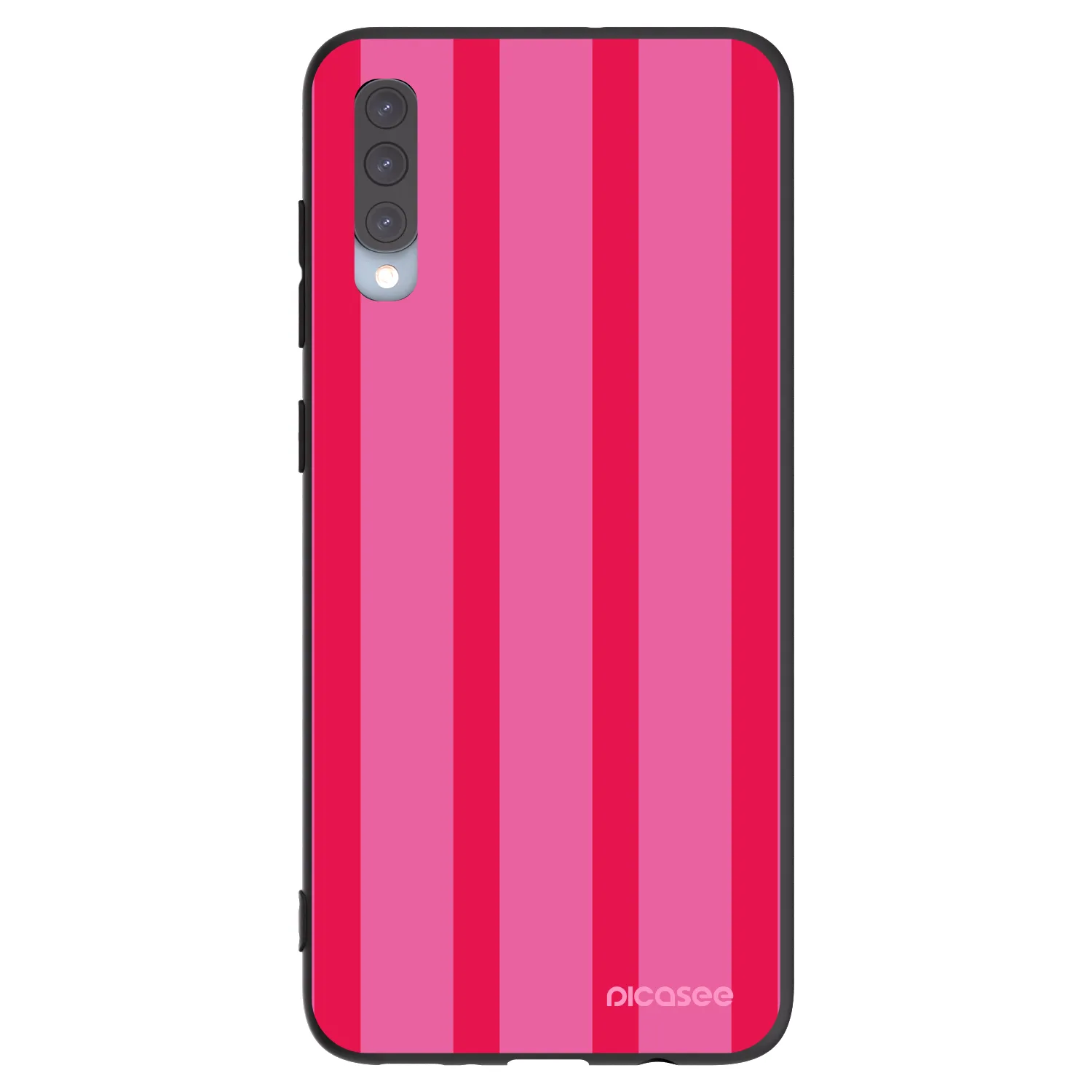 Picasee silikonski črni ovitek za Samsung Galaxy A70 A705F - Hot tropic