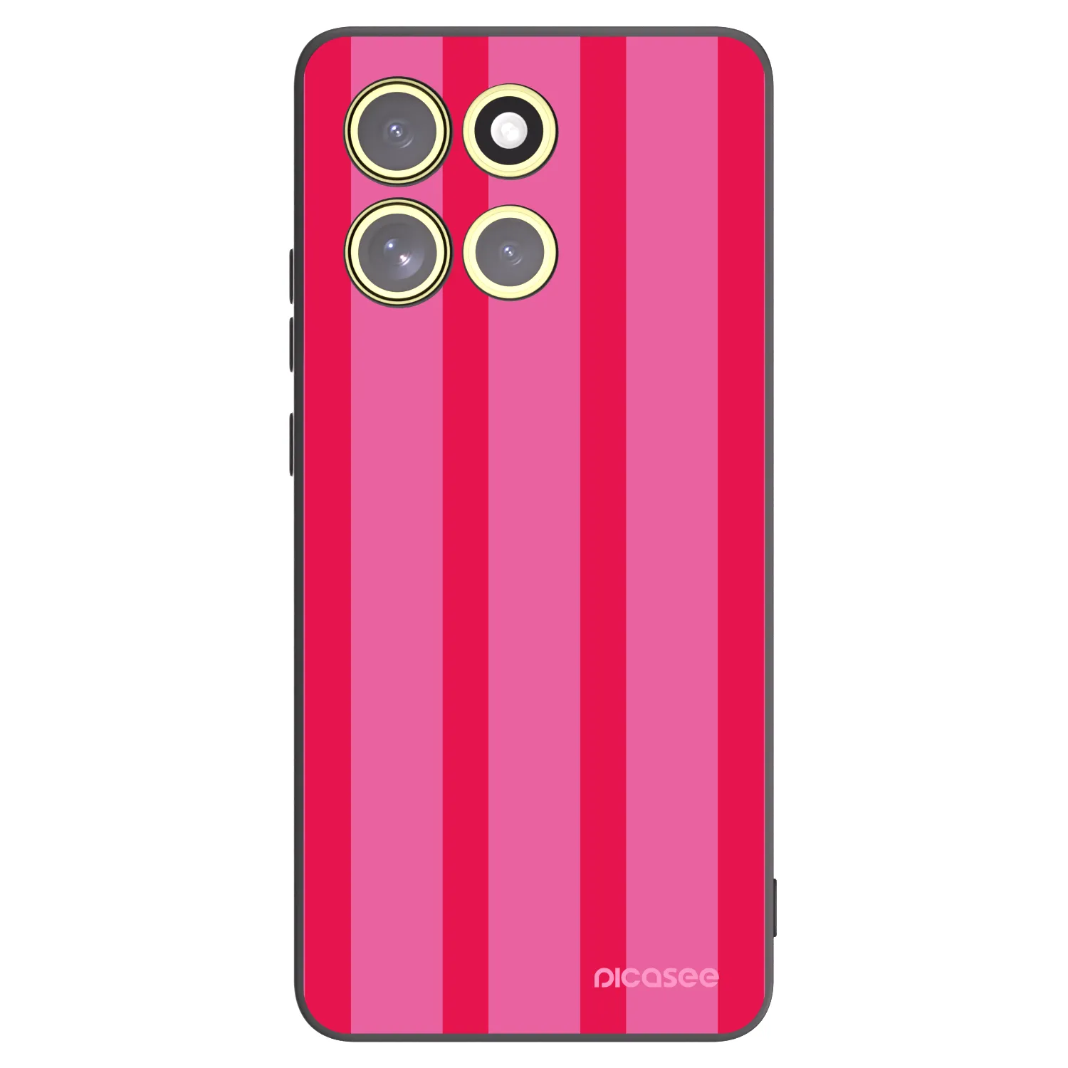 Picasee silikonski črni ovitek za Motorola Moto G86 5G - Hot tropic