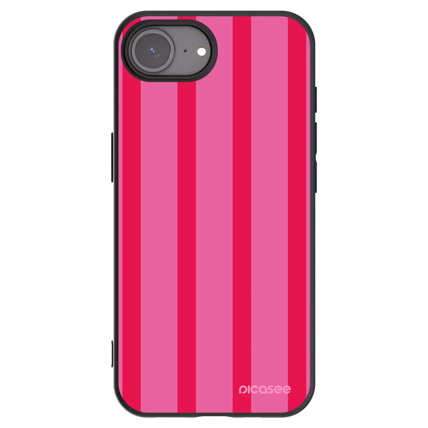 Picasee silikonski črni ovitek za Apple iPhone 17e - Hot tropic
