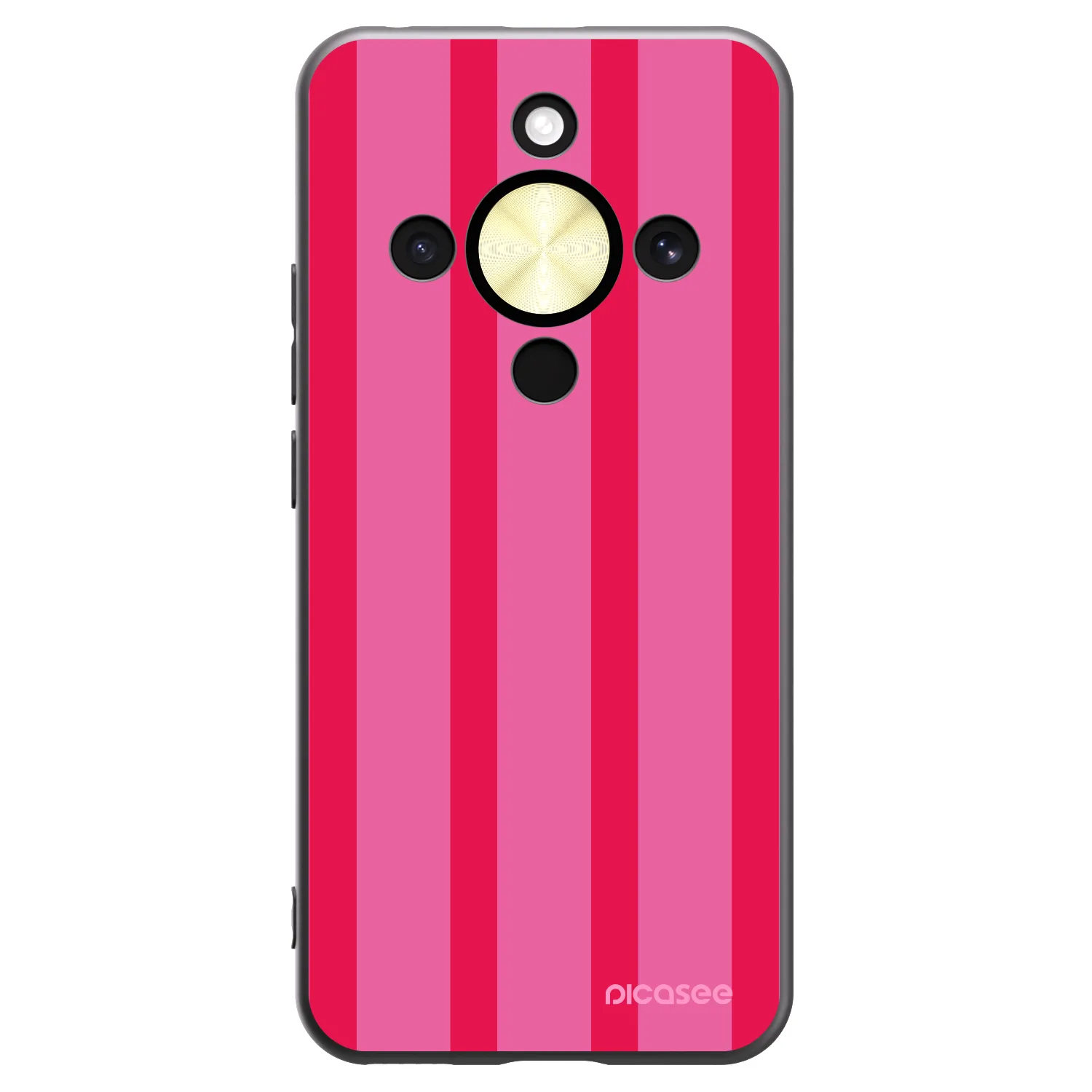 Picasee silikonski črni ovitek za Honor Magic8 Lite 5G - Hot tropic