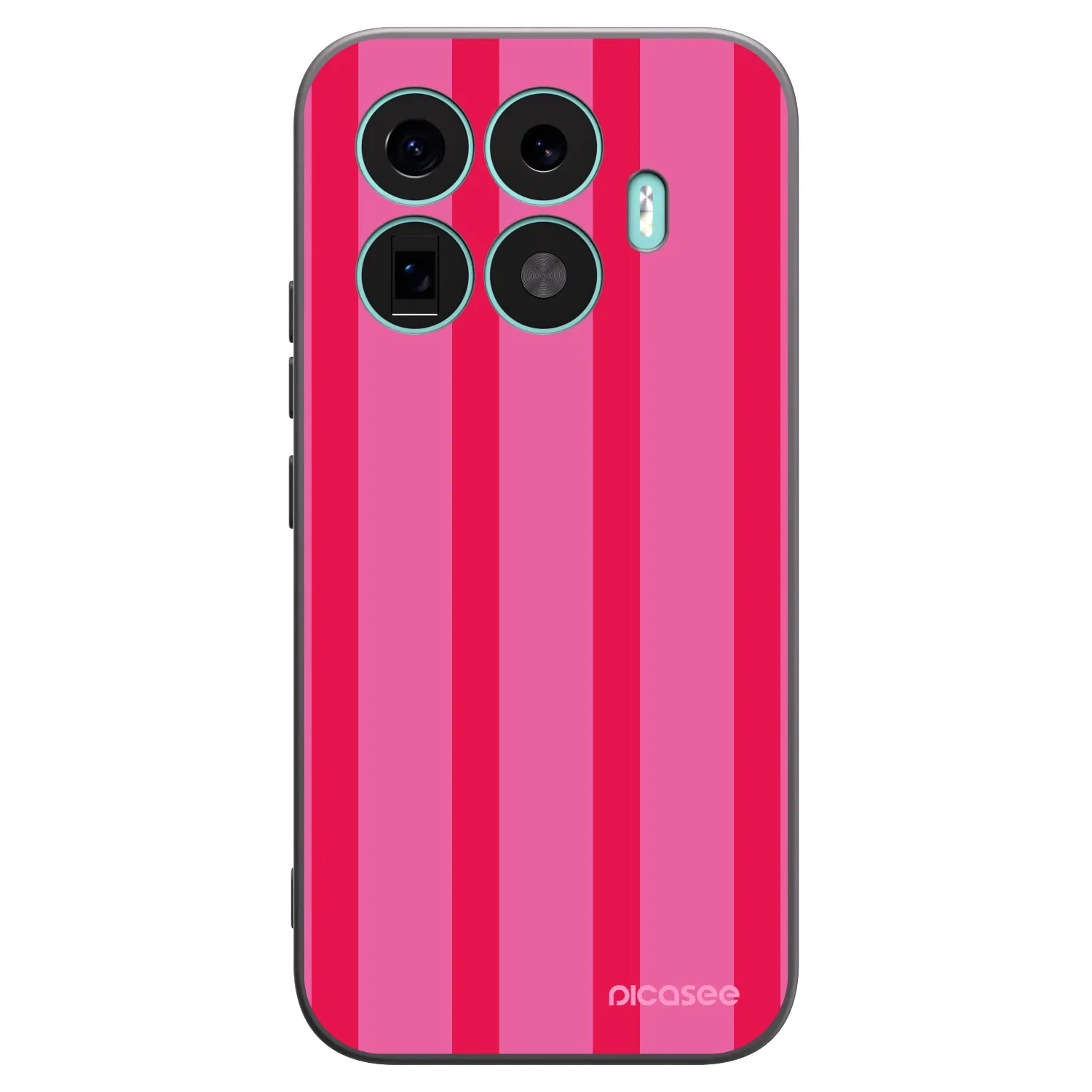 Picasee silikonski črni ovitek za Xiaomi 17T - Hot tropic