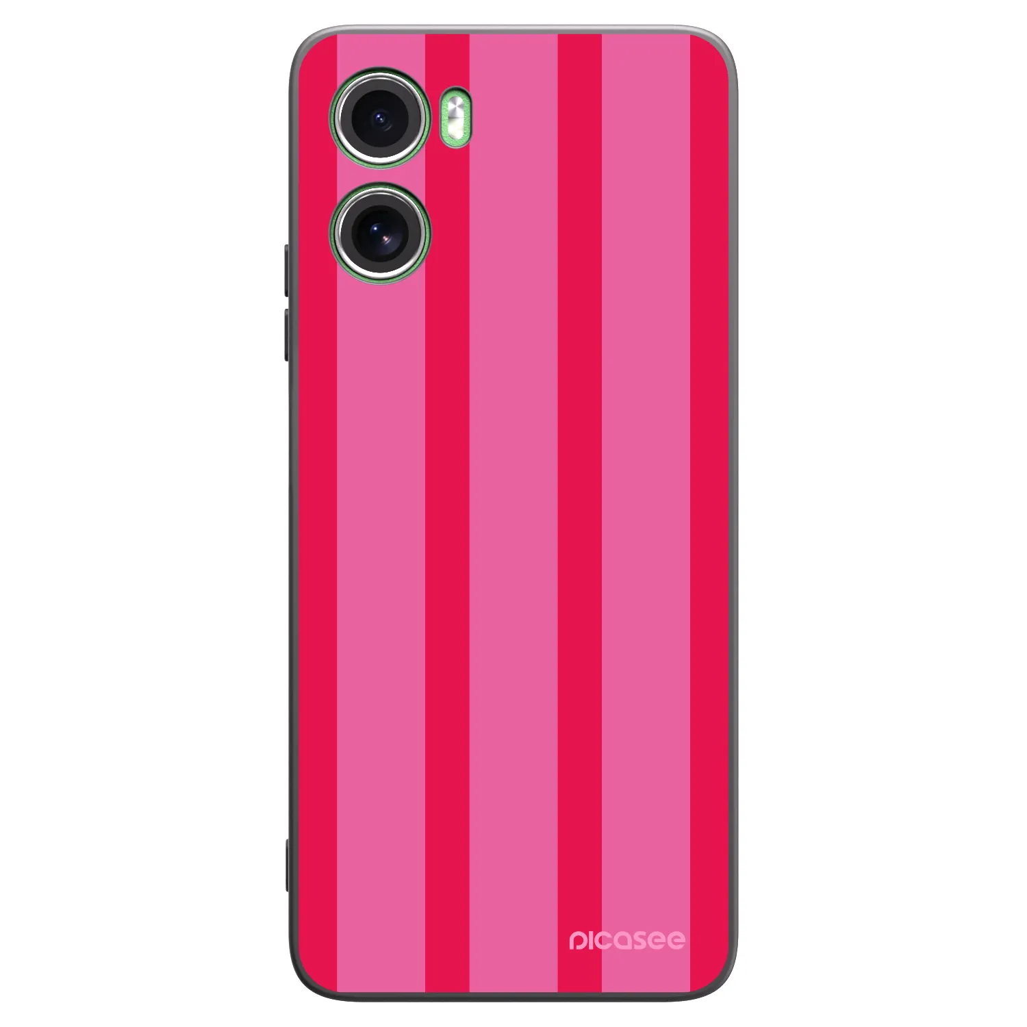 Picasee silikonski črni ovitek za Motorola Moto G06 - Hot tropic