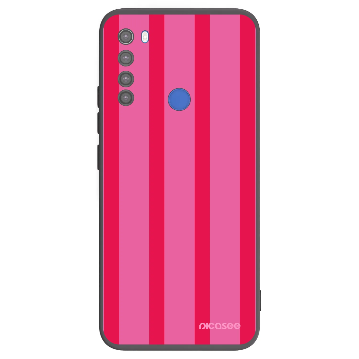 Picasee silikonski črni ovitek za Xiaomi Redmi Note 8T - Hot tropic