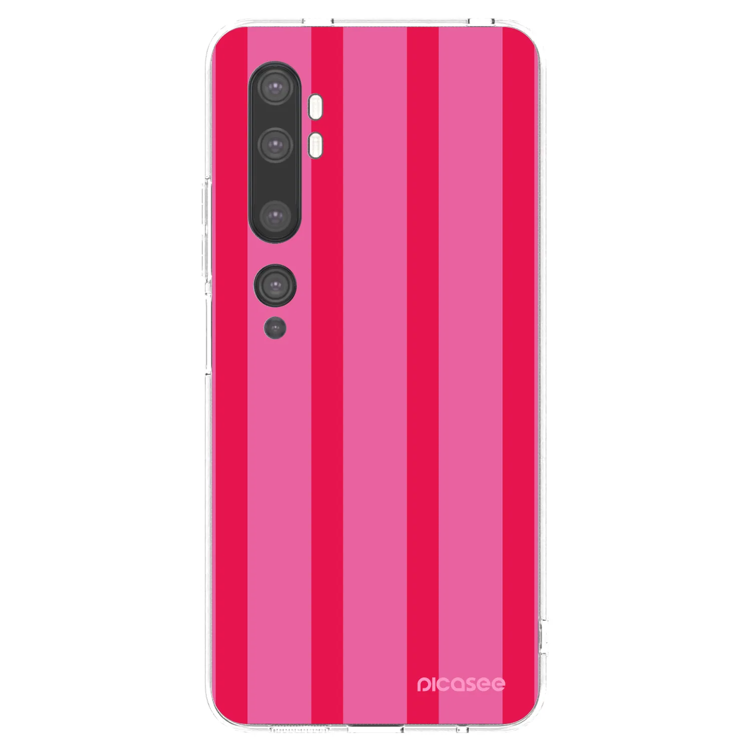 Picasee silikonski prozorni ovitek za Xiaomi Mi Note 10 (Pro) - Hot tropic