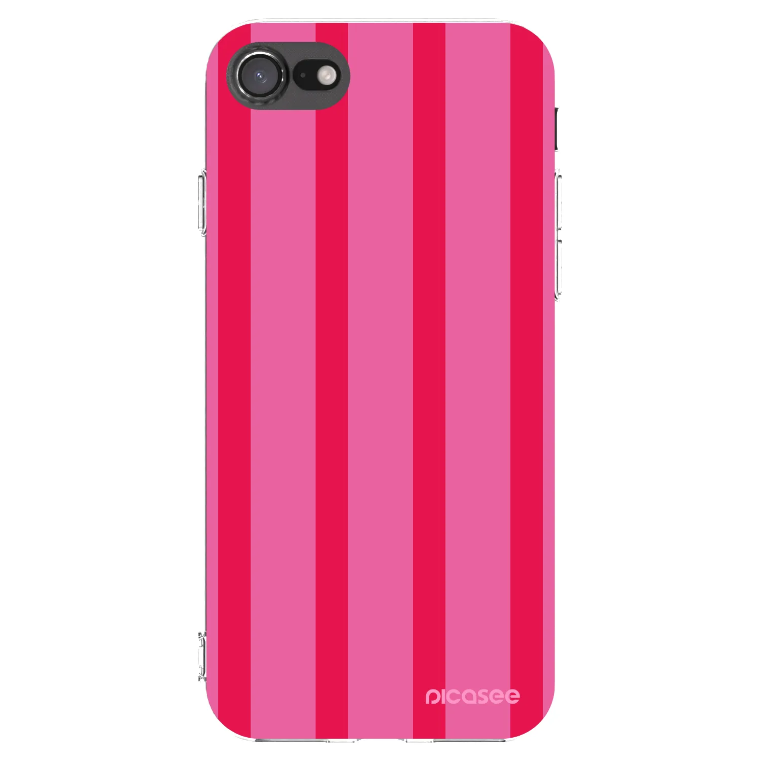 Picasee silikonski prozorni ovitek za Apple iPhone SE 2020 - Hot tropic