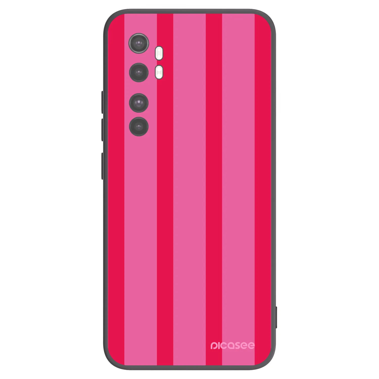 Picasee silikonski črni ovitek za Xiaomi Mi Note 10 Lite - Hot tropic