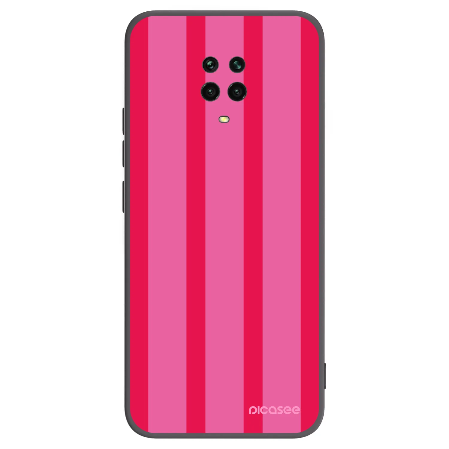 Picasee silikonski črni ovitek za Xiaomi Redmi Note 9S - Hot tropic