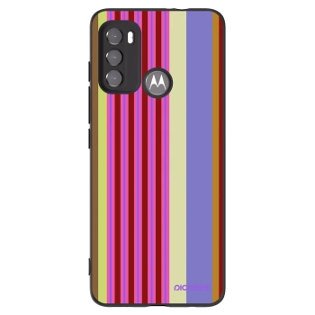 Picasee silikonski črni ovitek za Motorola Moto G60 - Late checkout