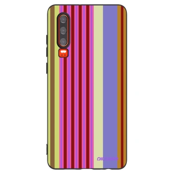 Picasee silikonski črni ovitek za Huawei P30 - Late checkout