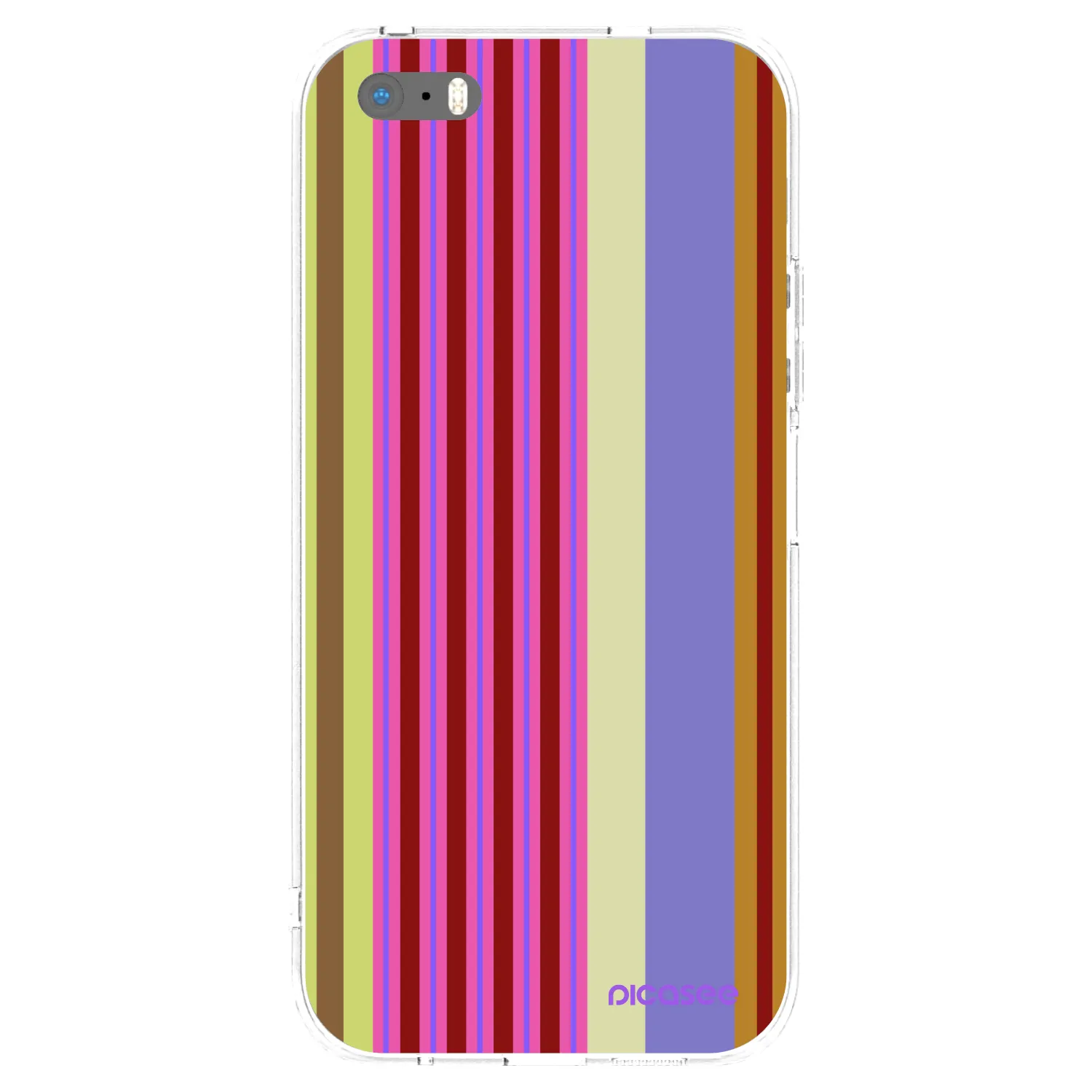 Picasee silikonski prozorni ovitek za Apple iPhone 5/5S/SE - Late checkout