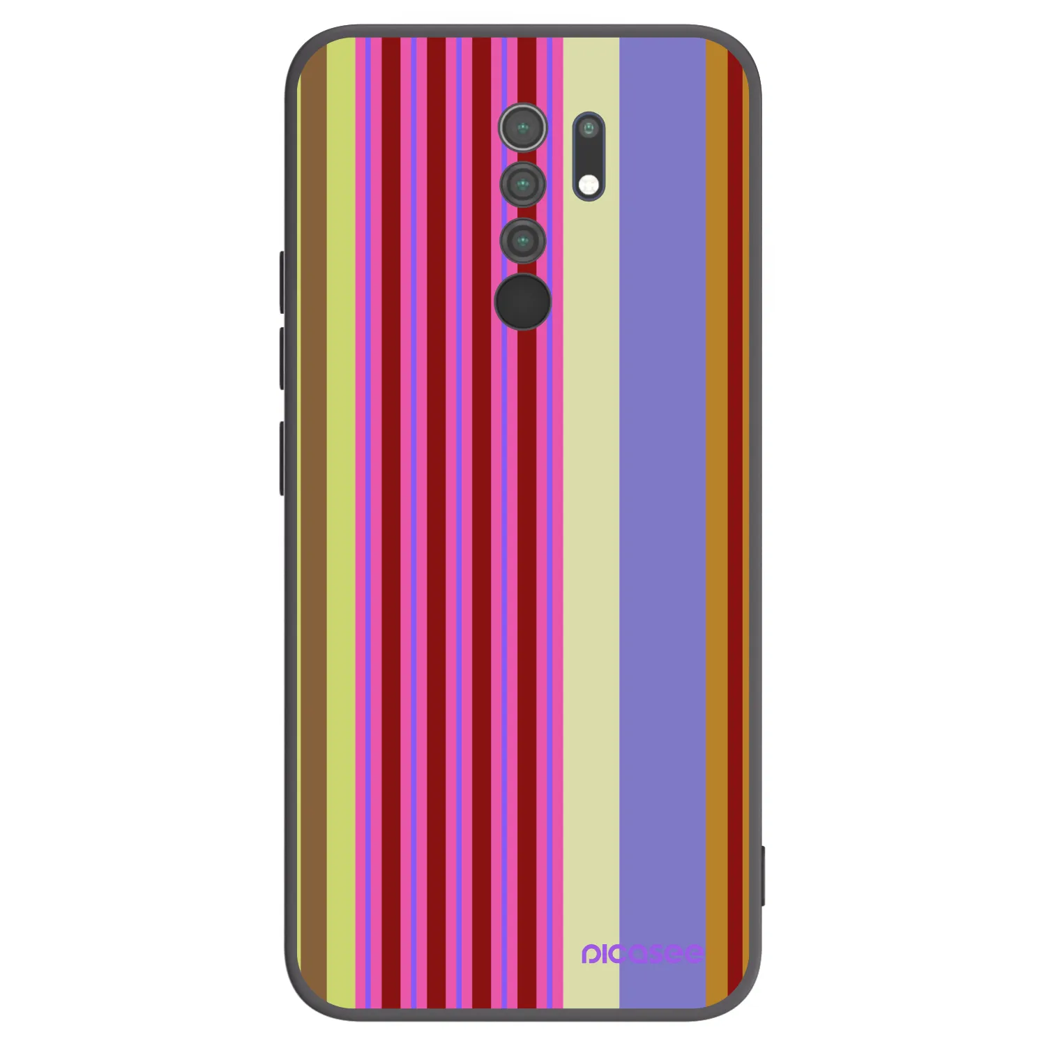 Picasee silikonski črni ovitek za Xiaomi Redmi 9 - Late checkout