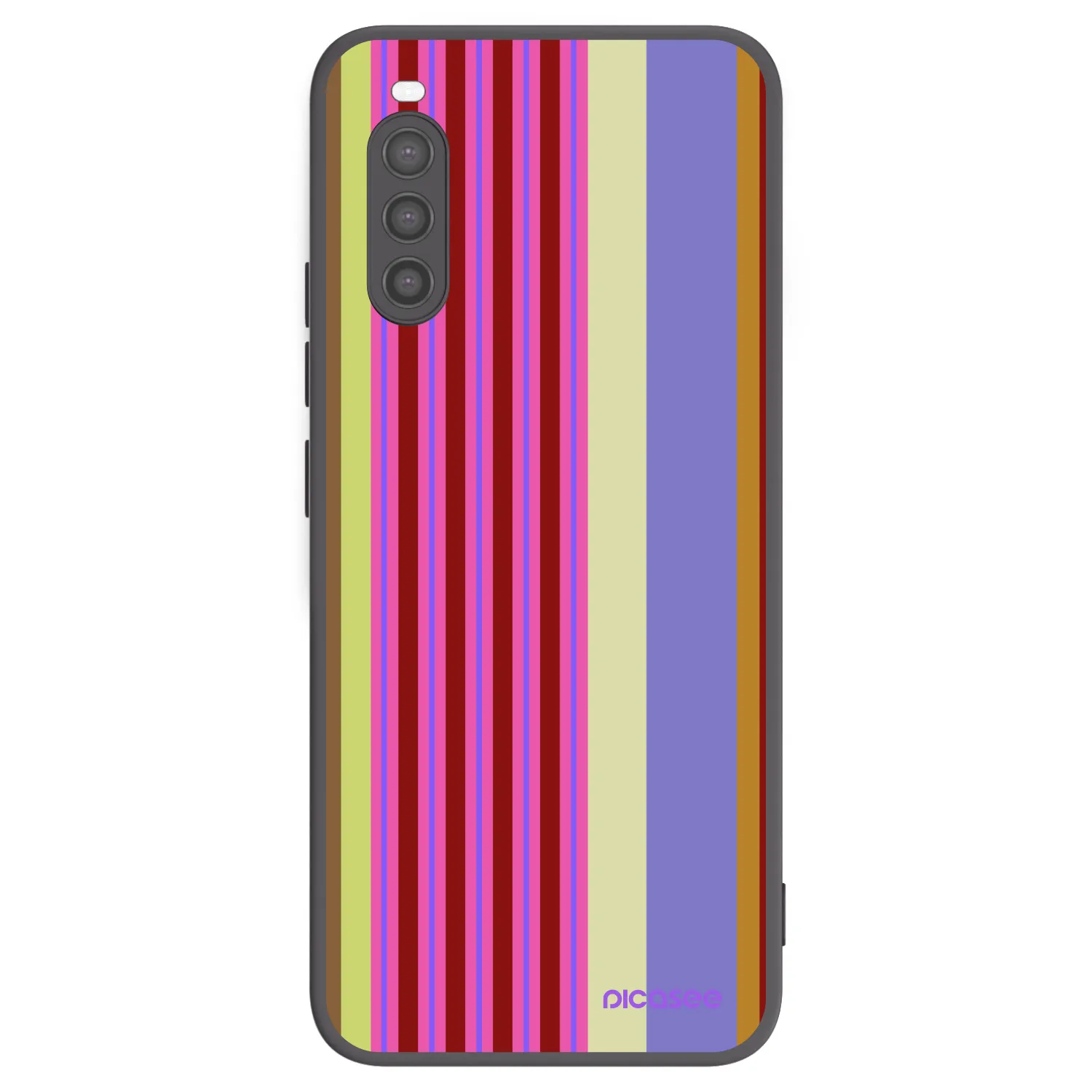 Picasee silikonski črni ovitek za Sony Xperia 10 II - Late checkout
