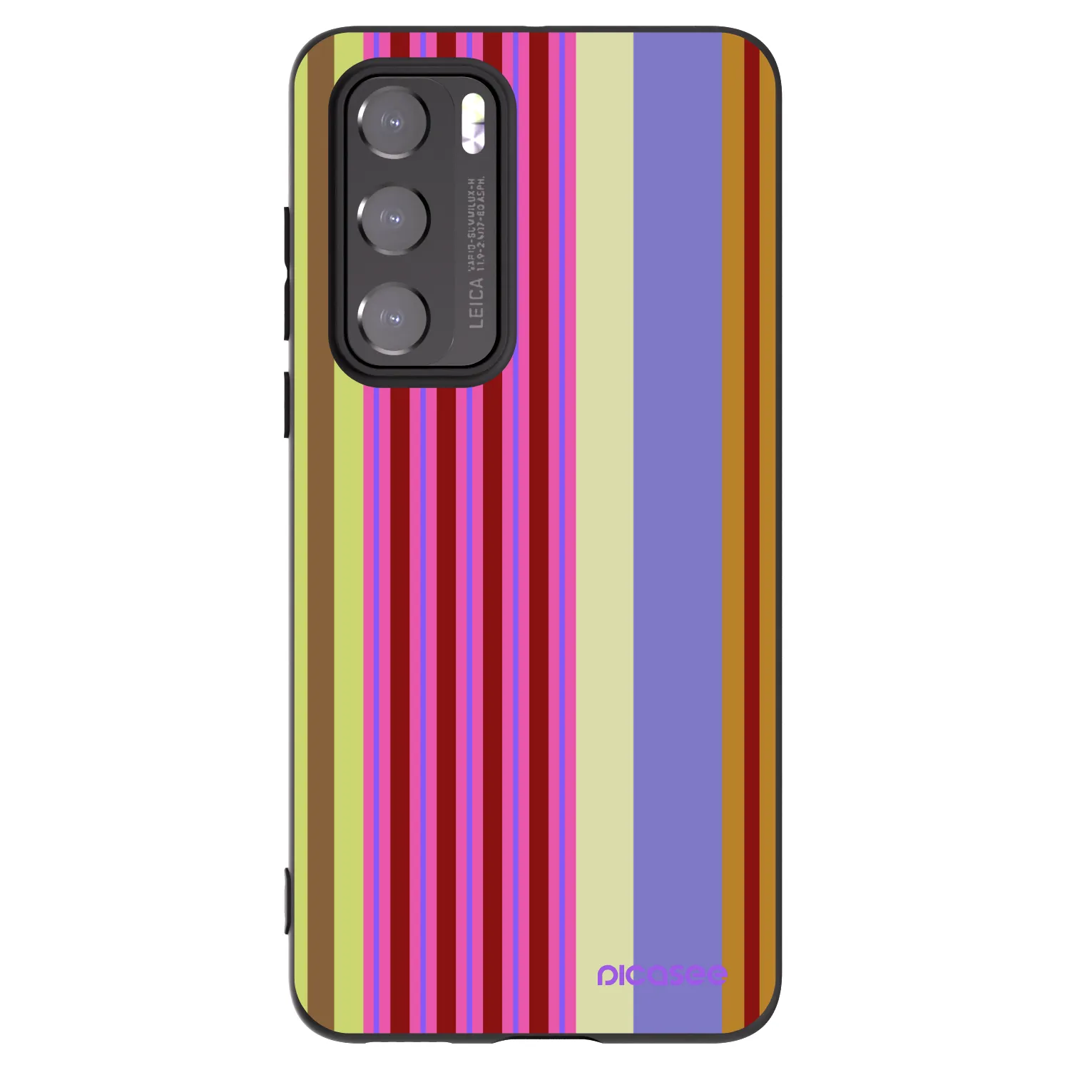 Picasee silikonski črni ovitek za Huawei P40 - Late checkout