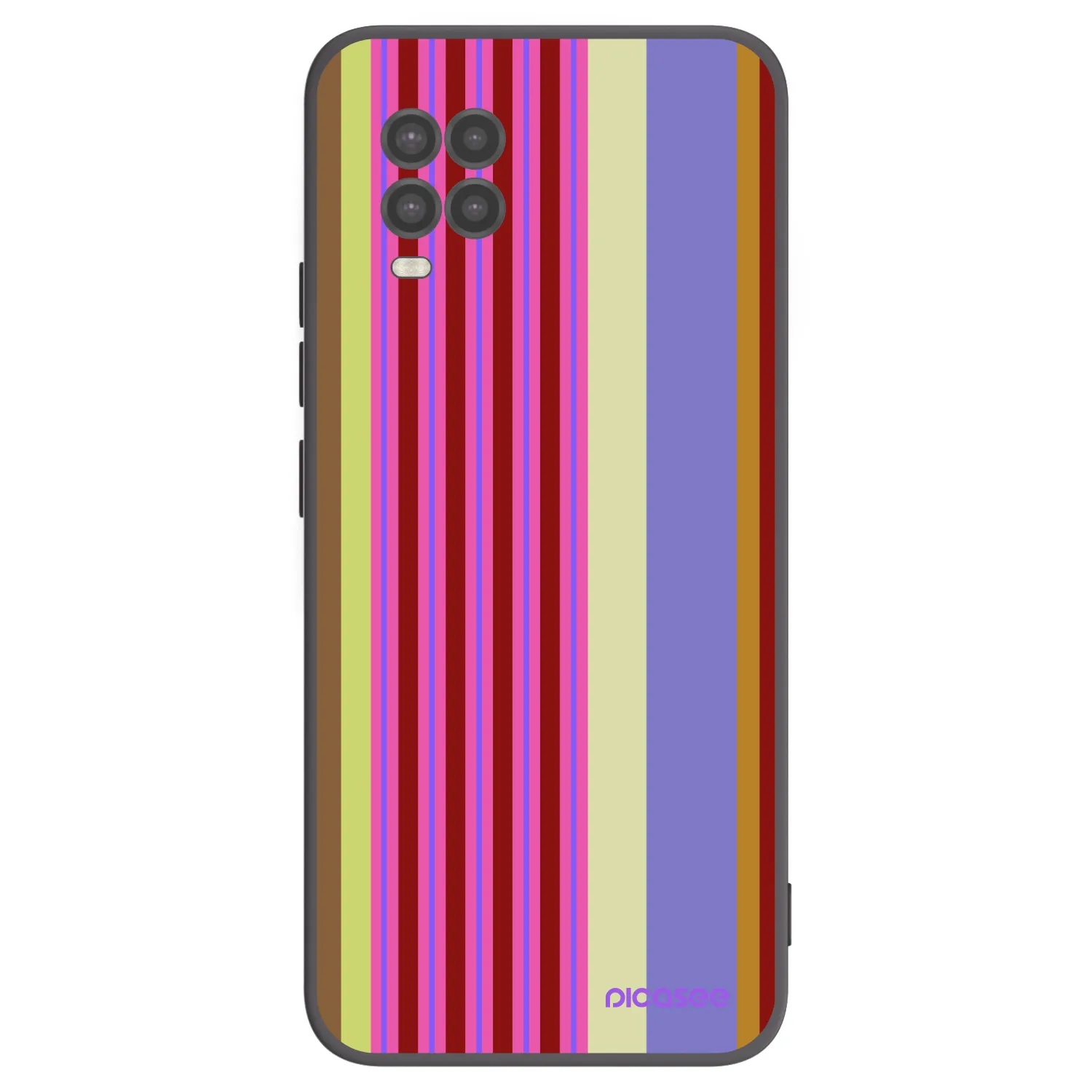 Picasee silikonski črni ovitek za Xiaomi Mi 10 Lite - Late checkout