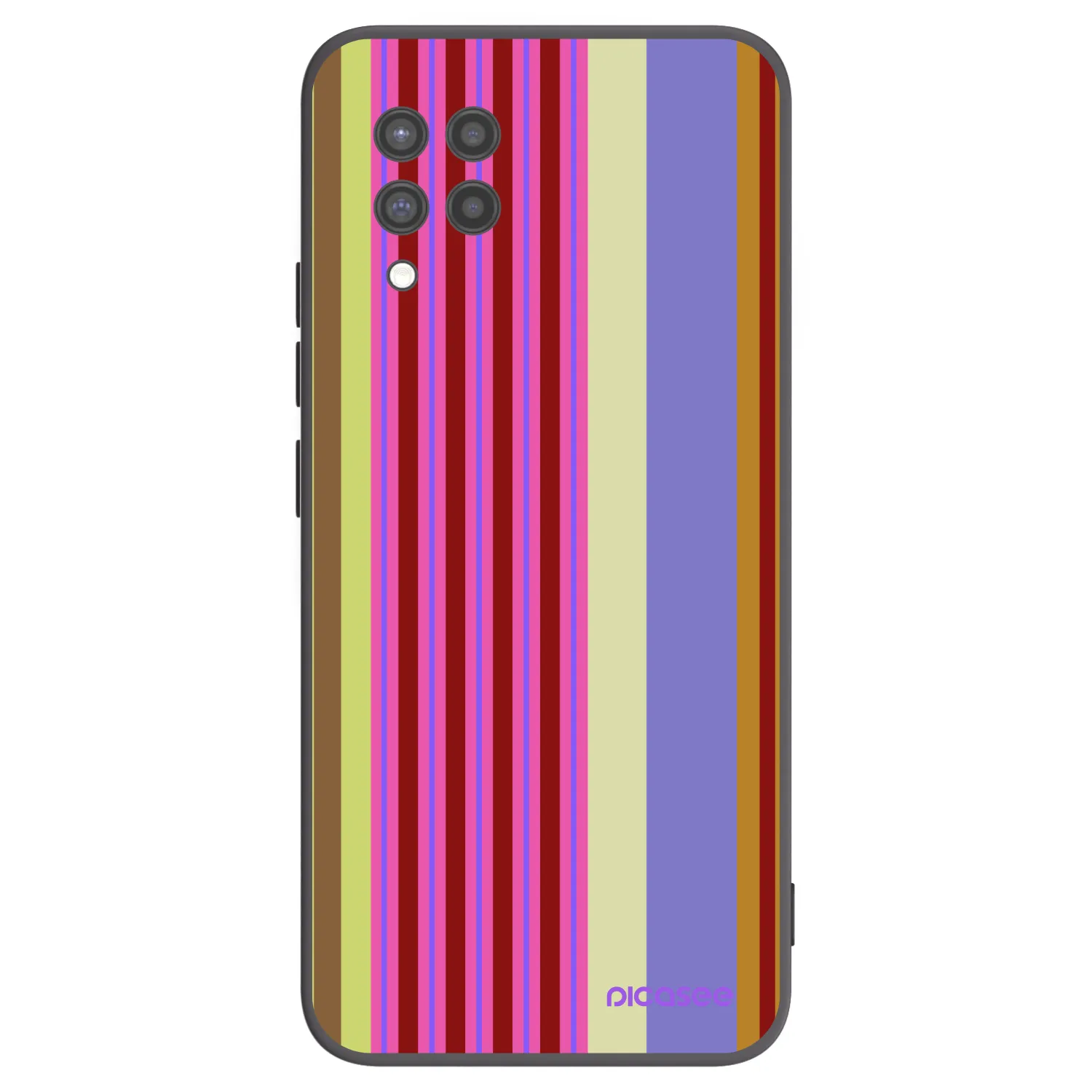 Picasee silikonski črni ovitek za Samsung Galaxy A42 A426B - Late checkout