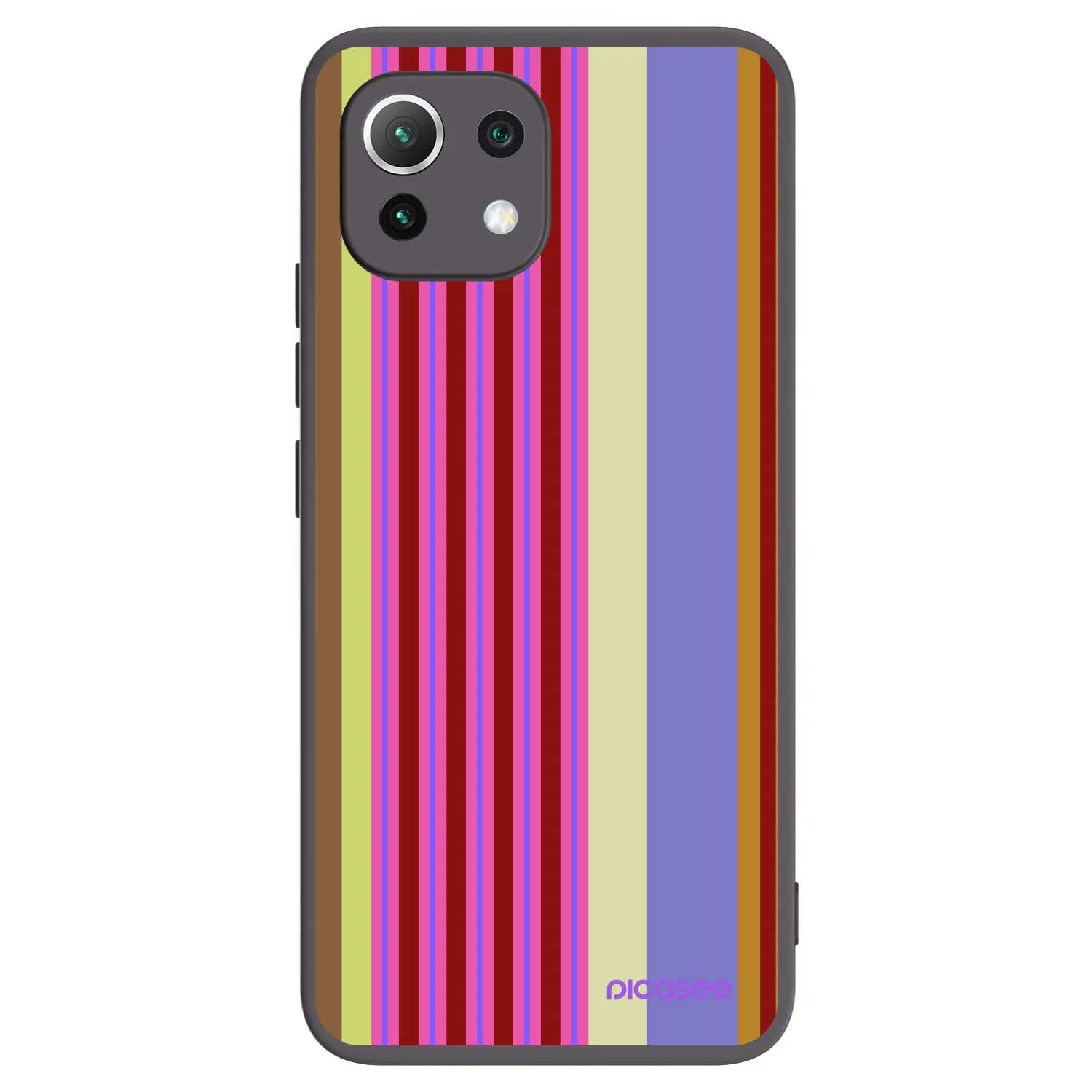 Picasee silikonski črni ovitek za Xiaomi Mi 11 Lite - Late checkout