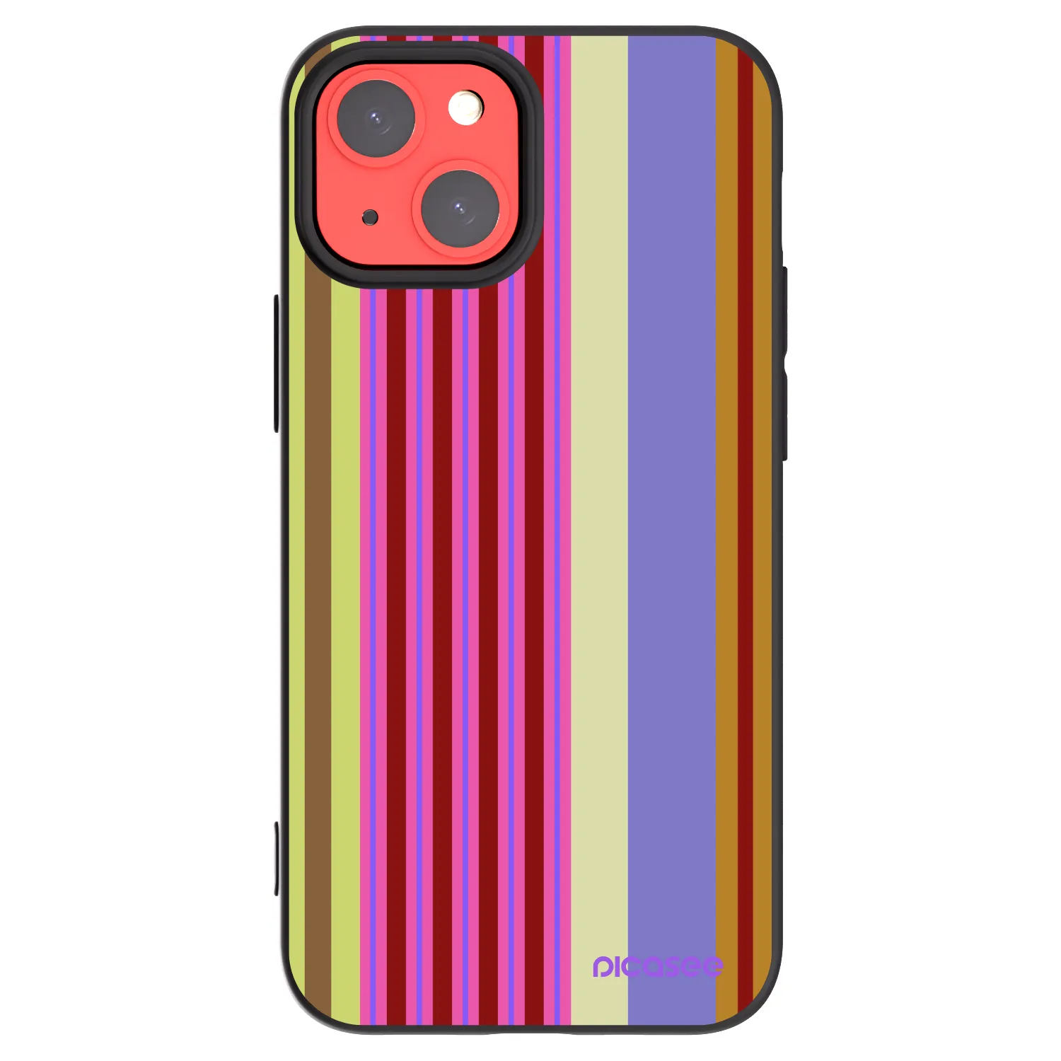 Picasee silikonski črni ovitek za Apple iPhone 13 mini - Late checkout