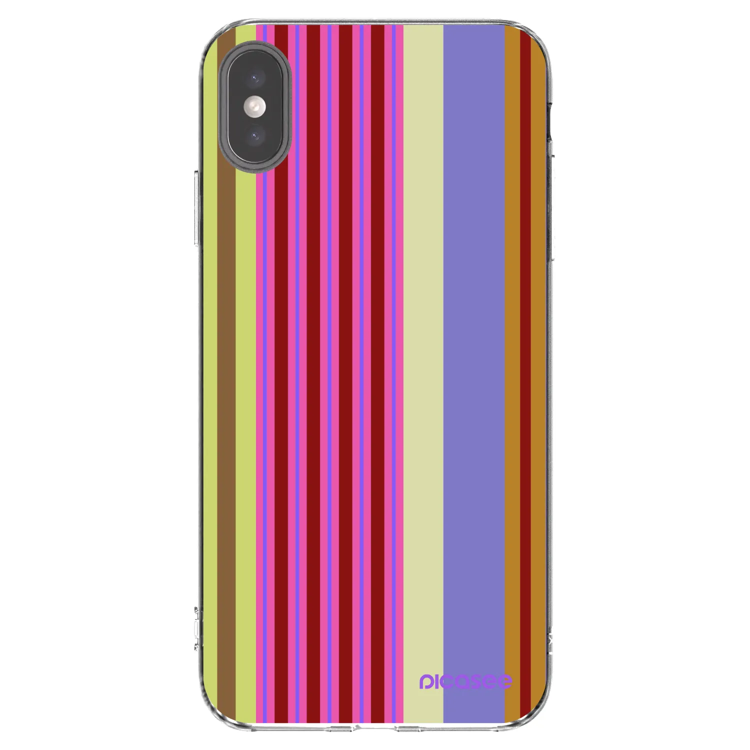 Picasee silikonski prozorni ovitek za Apple iPhone XS Max - Late checkout