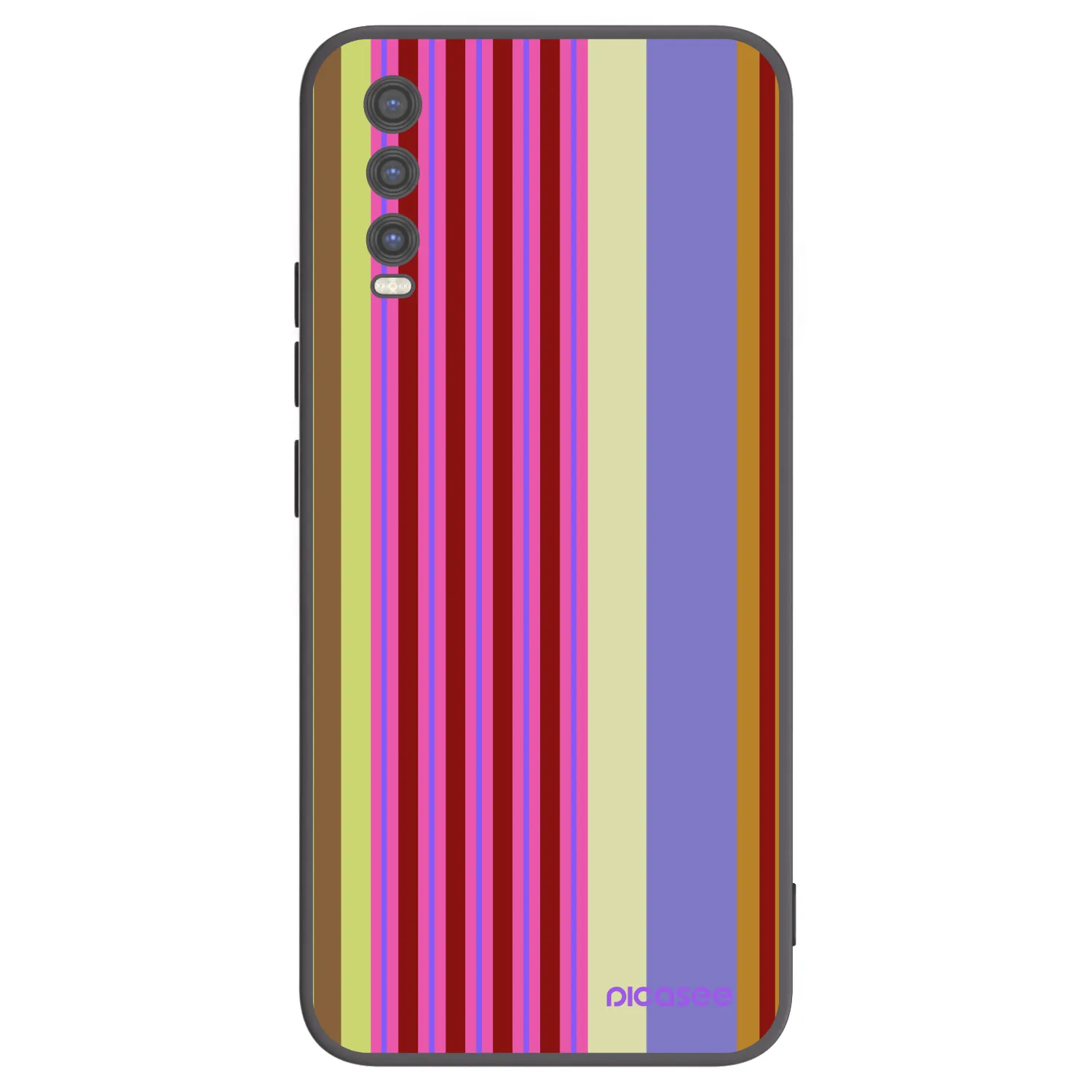 Picasee silikonski črni ovitek za Vivo Y20s - Late checkout